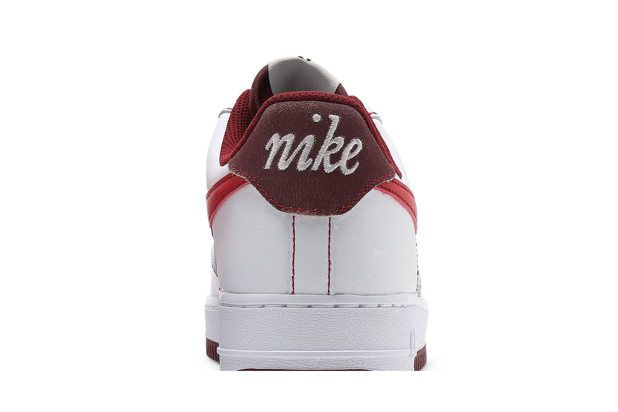 Nike Air Force 1 '07 'White University Red' DA8478-101 - Image 7