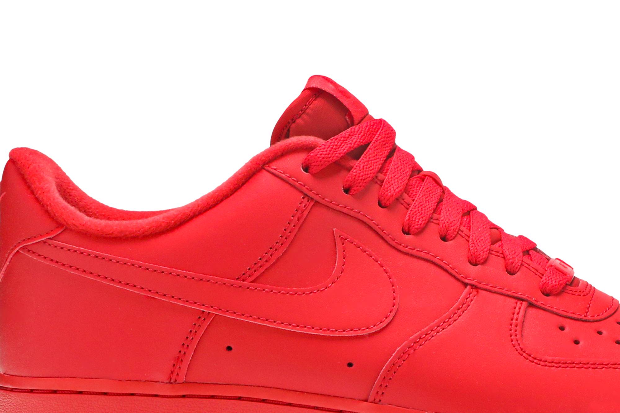 Nike Air Force 1 Low 07 LV8 1 Triple Red CW6999-600 Moroen - Image 2