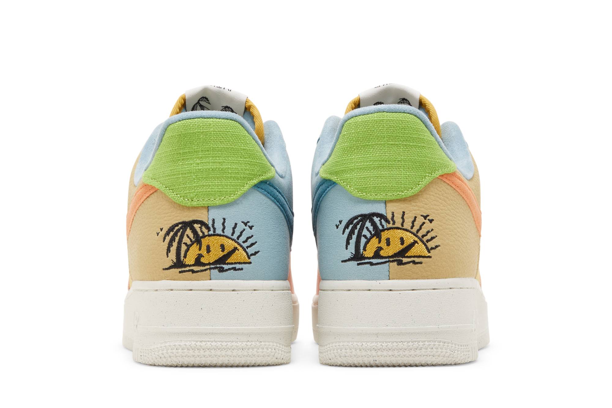 Nike Air Force 1 Low 07 LV8 Next Nature Sun Club - Multi DQ4531-700 Moroen - Image 13
