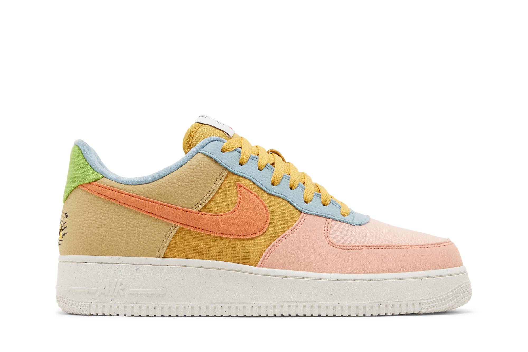 Nike Air Force 1 Low 07 LV8 Next Nature Sun Club - Multi DQ4531-700 Coiloa