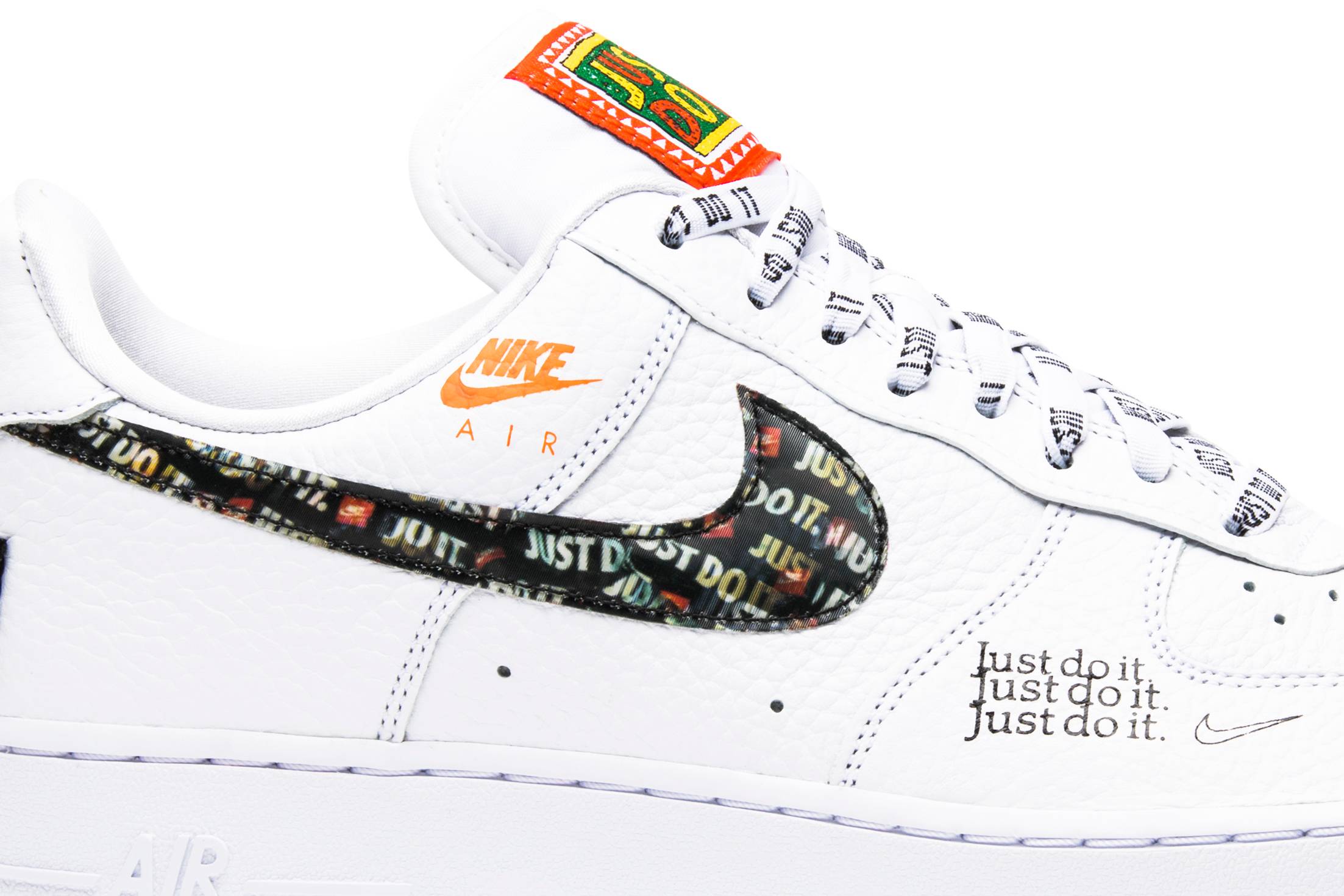 Nike Air Force 1 Low 07 PRM Just Do It AR7719-100 Moroen - Image 2