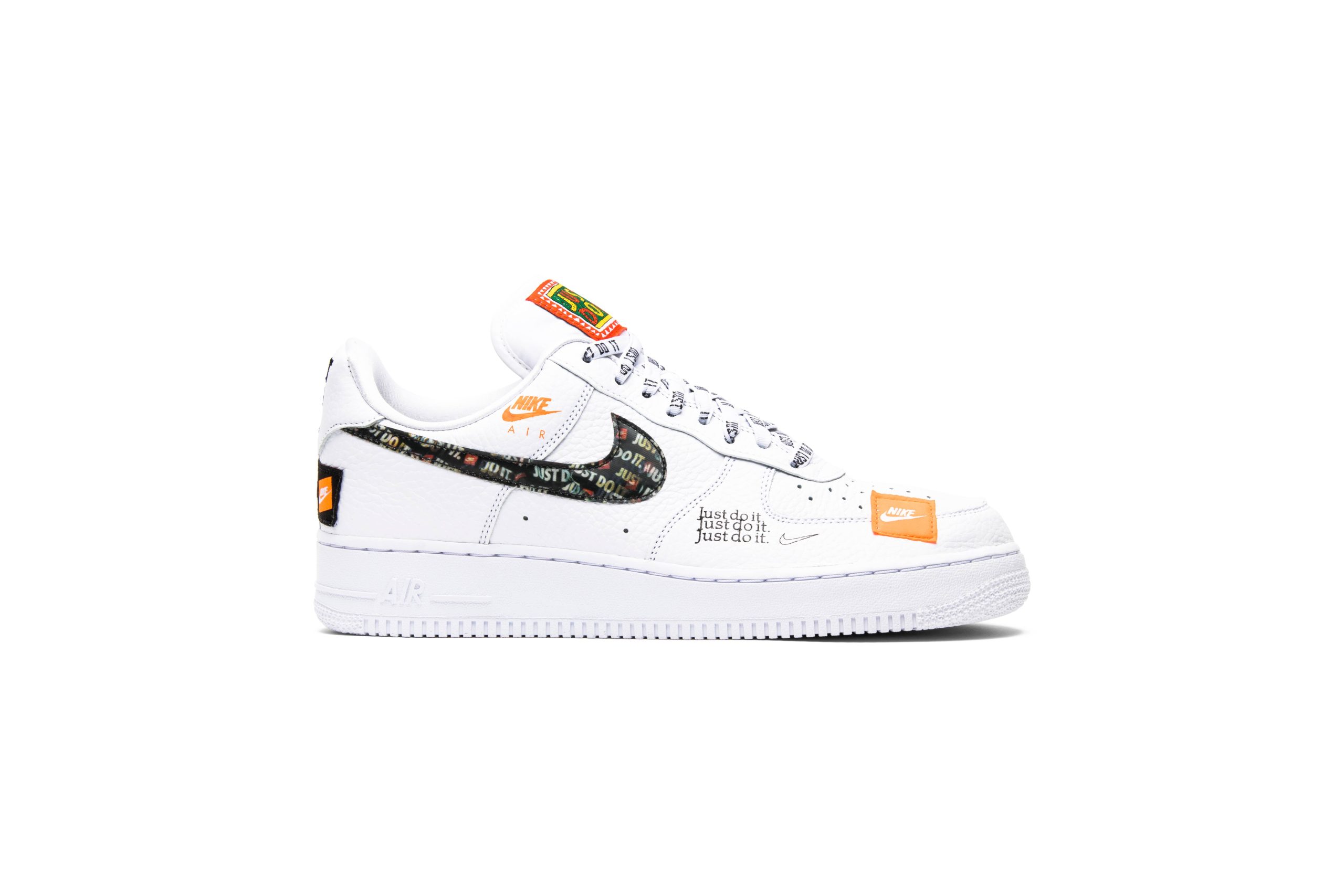 Nike Air Force 1 Low 07 PRM Just Do It AR7719-100 Gloiber