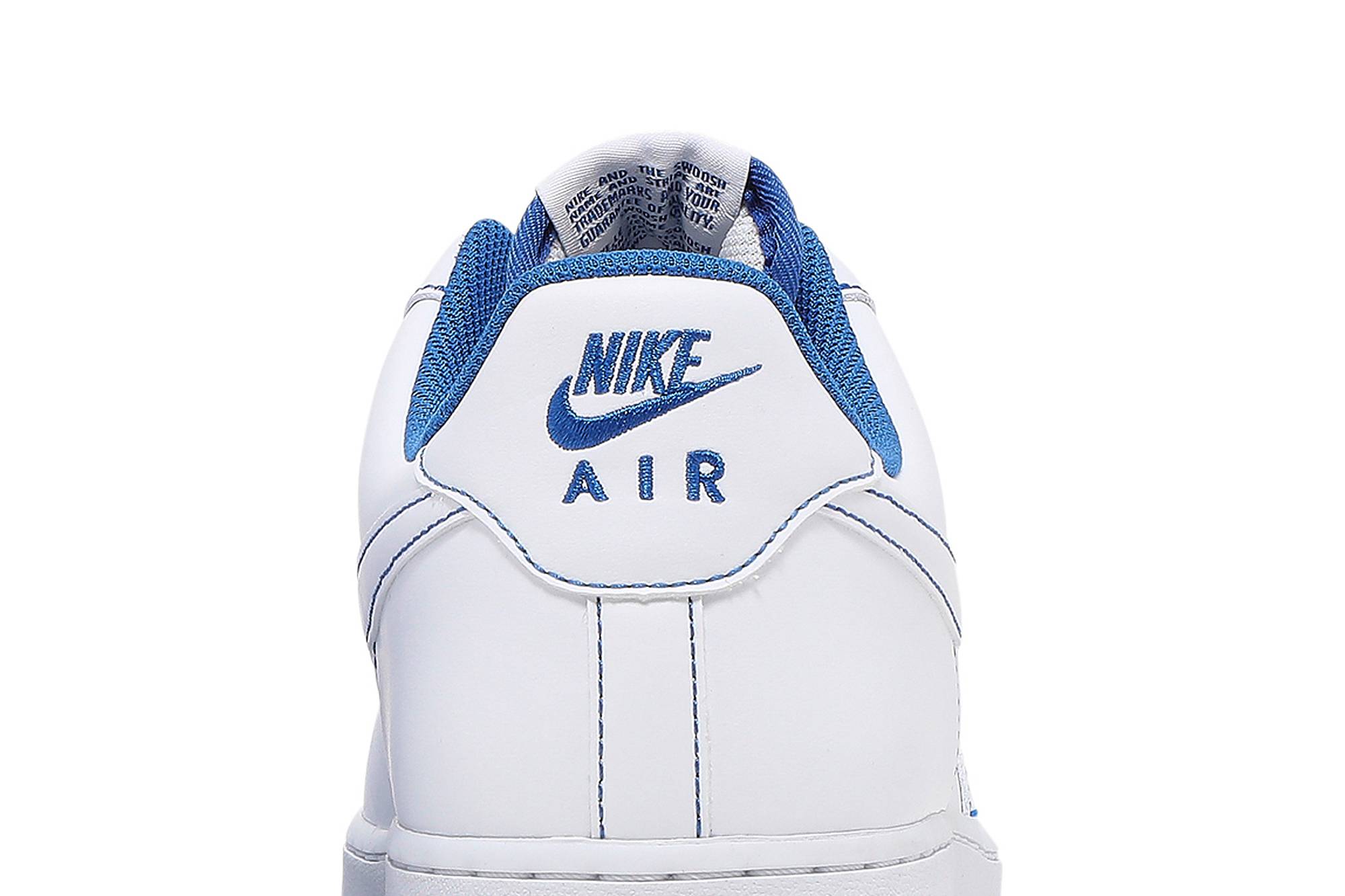 Nike Air Force 1 Low 07 White Game Royal CV1724-101 Moroen - Image 7