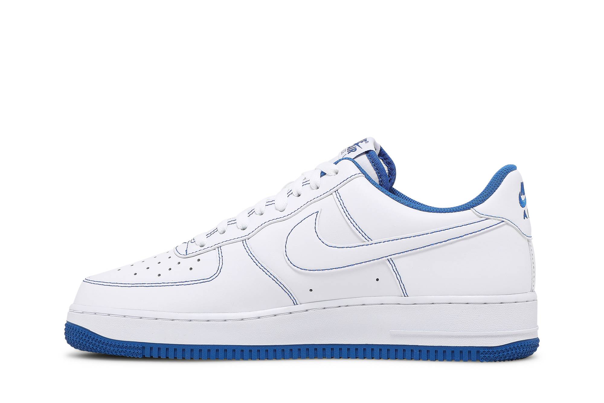 Nike Air Force 1 Low 07 White Game Royal CV1724-101 Moroen - Image 3
