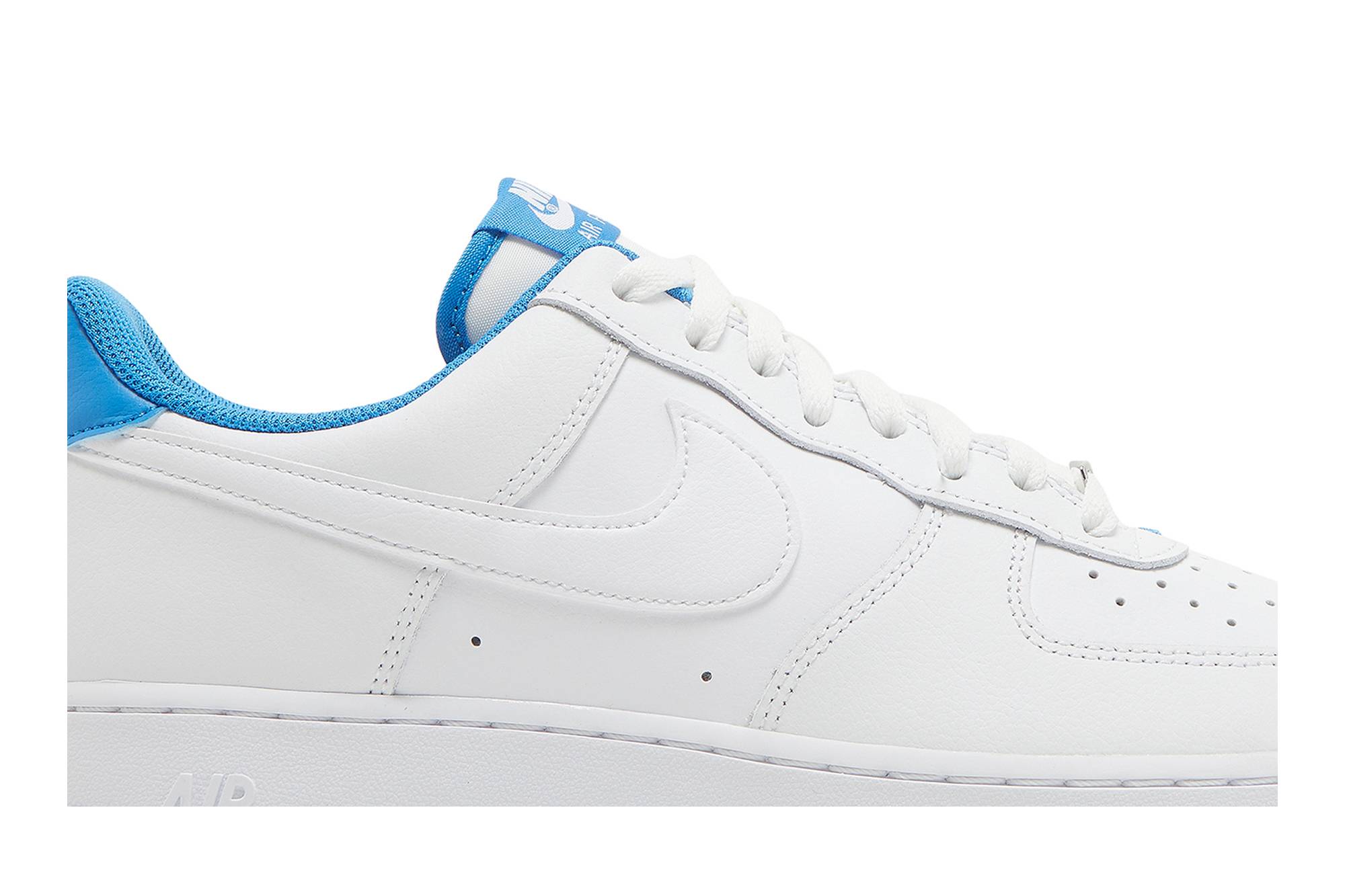 Nike Air Force 1 Low '07 White Light Photo Blue DR9867-101 - Image 2