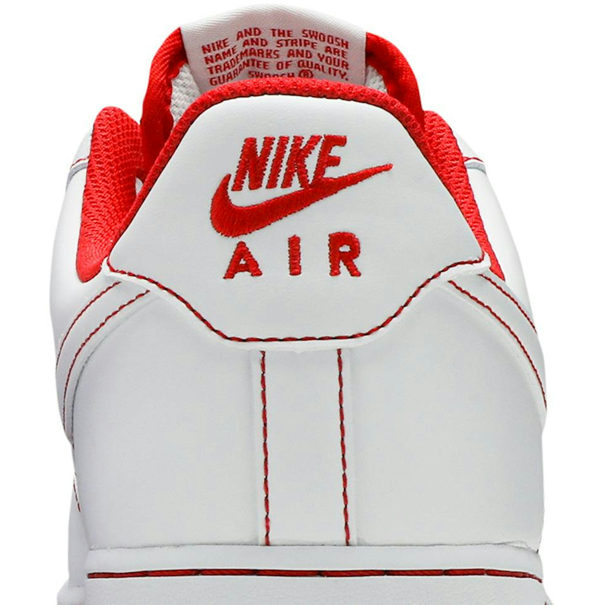 Nike Air Force 1 Low '07 'White University Red' CV1724-100 - Image 11