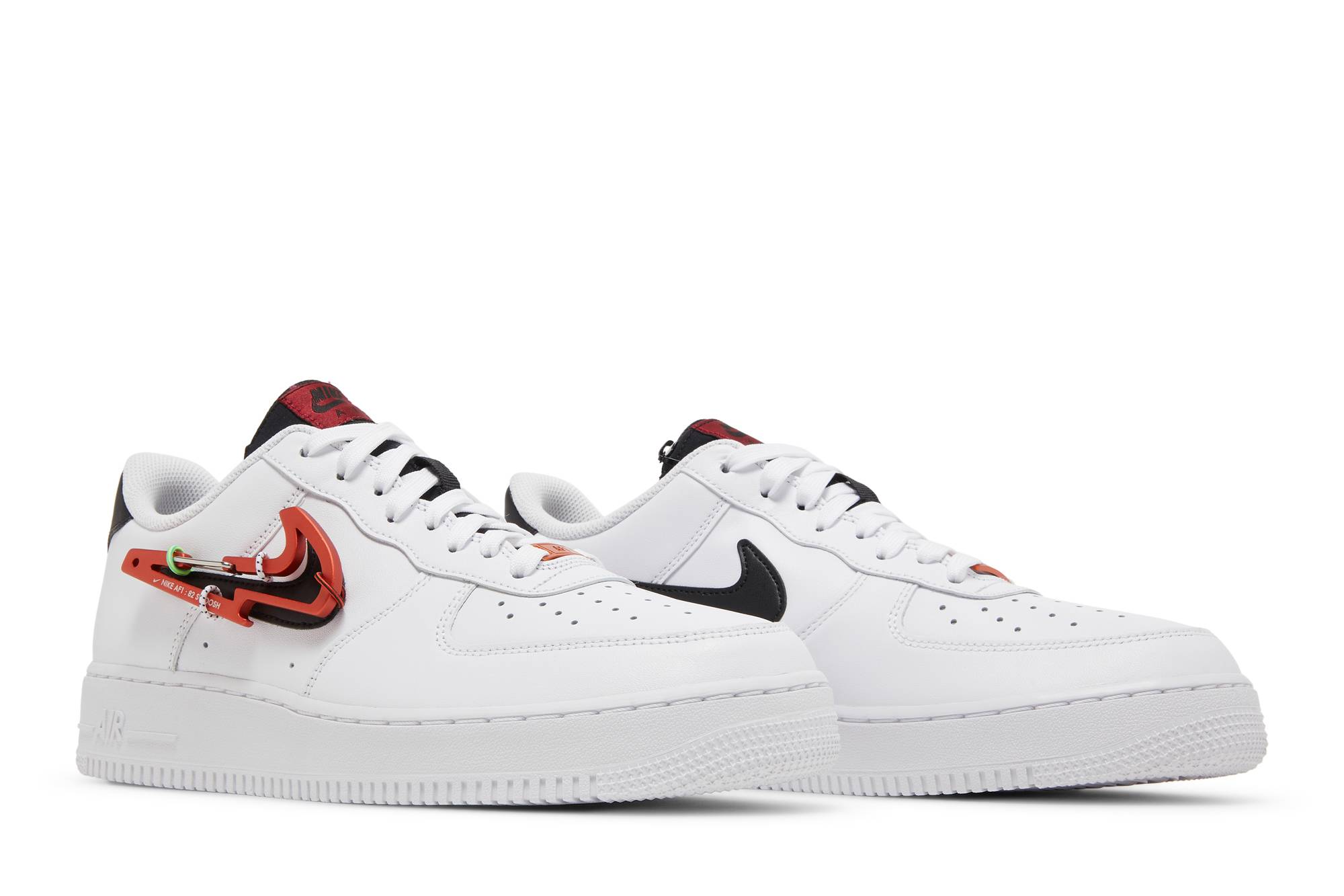 Nike Air Force 1 Low Carabiner Swoosh Red DH7579-100 Moroen - Image 8