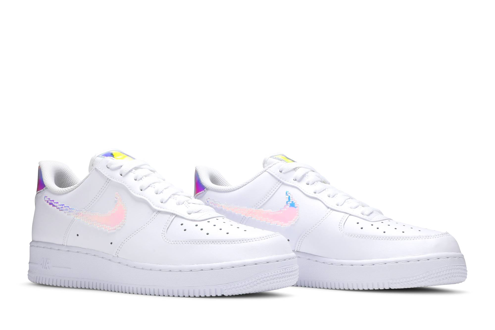 Nike Air Force 1 Low 'Iridescent Pixel Swoosh' CV1699-100 - Image 8
