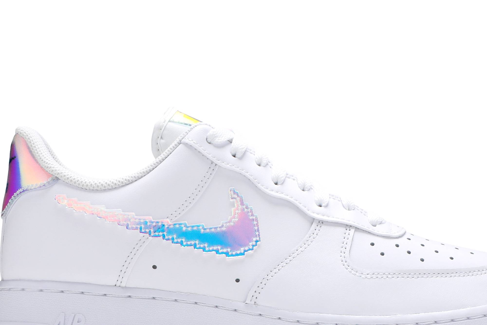 Nike Air Force 1 Low 'Iridescent Pixel Swoosh' CV1699-100 - Image 2