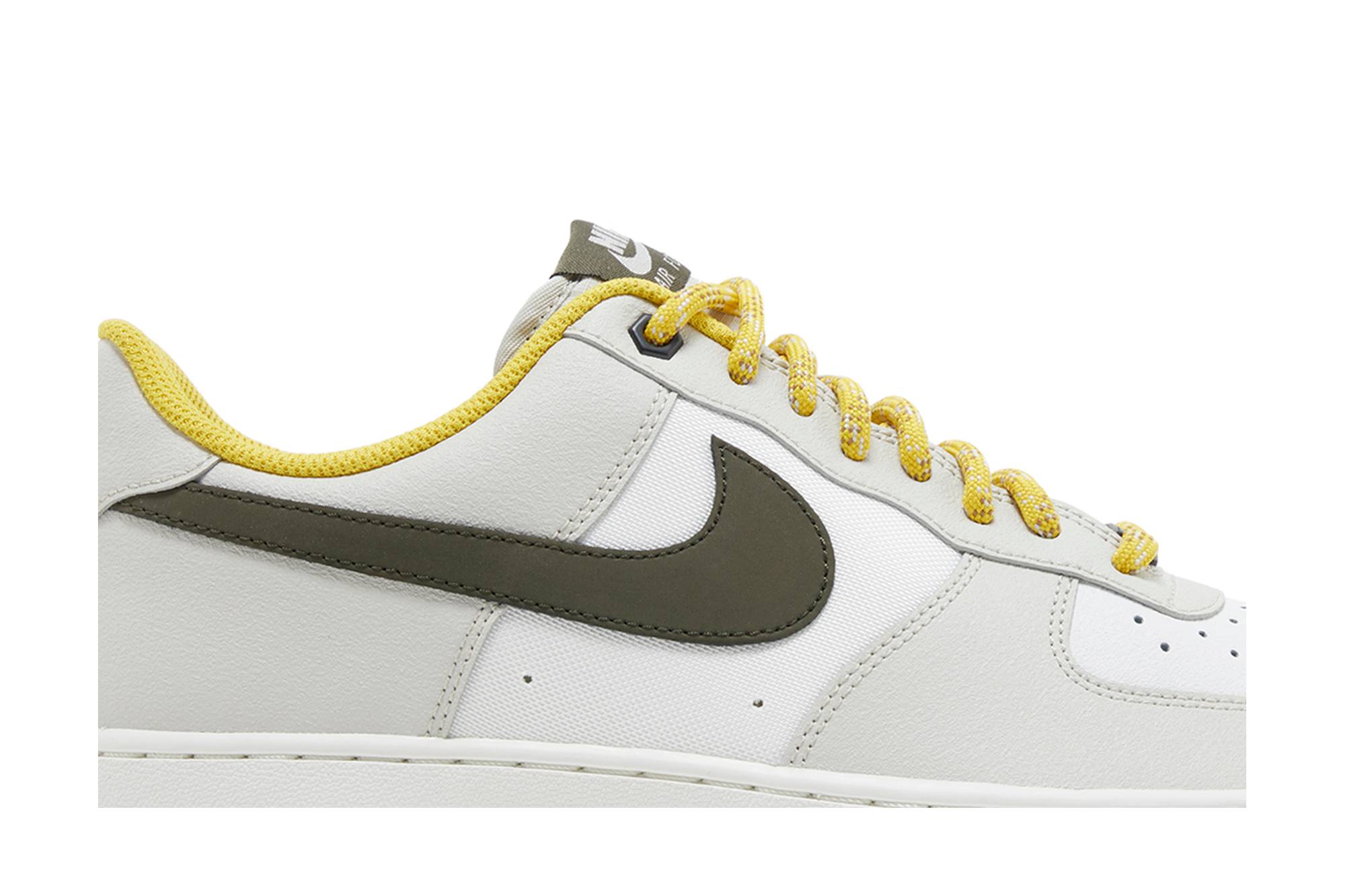 Nike Air Force 1 Low Premium Light Bone Vivid Sulfur FV3628-031 Moroen - Image 2