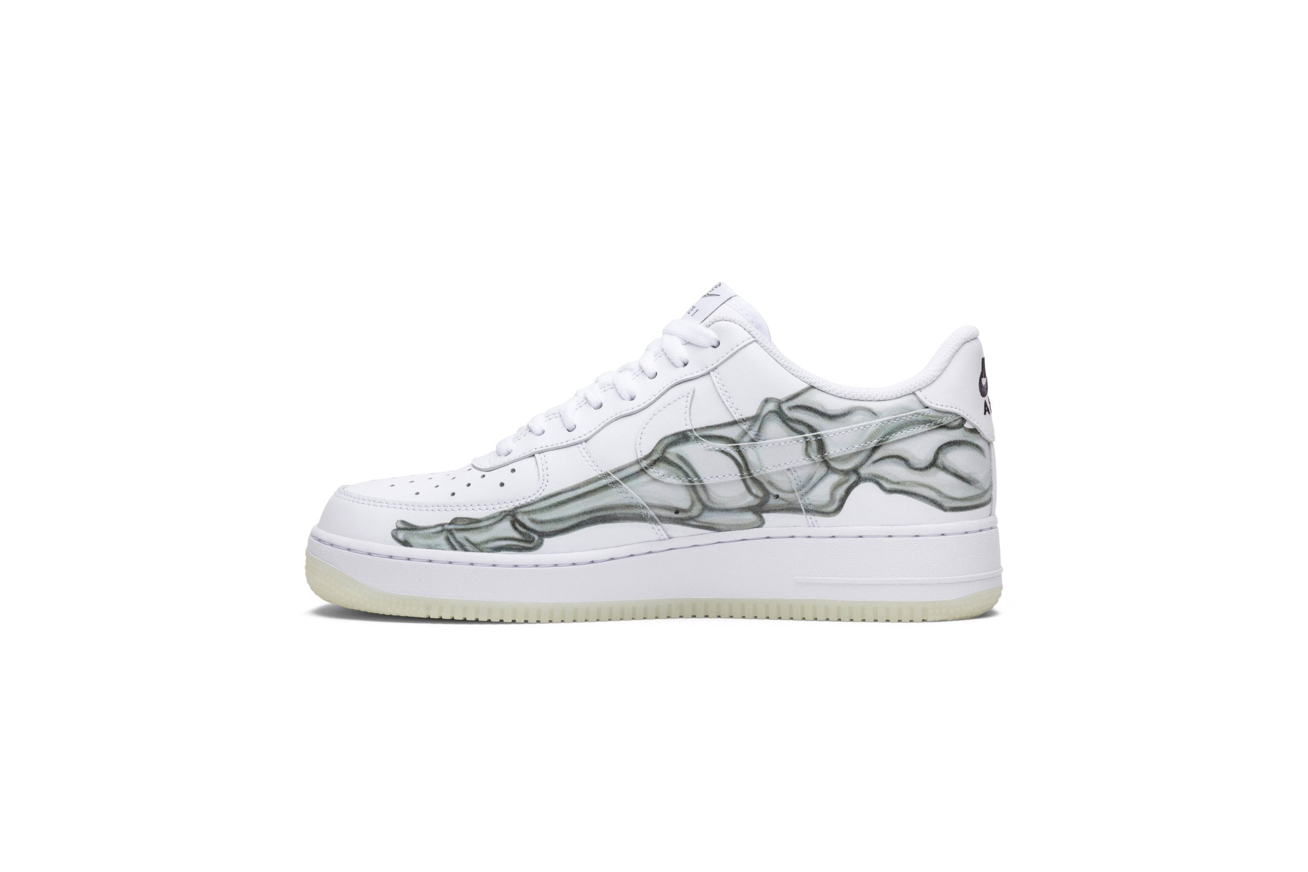 Nike Air Force 1 Low QS Skeleton BQ7541-100 Moroen - Image 3