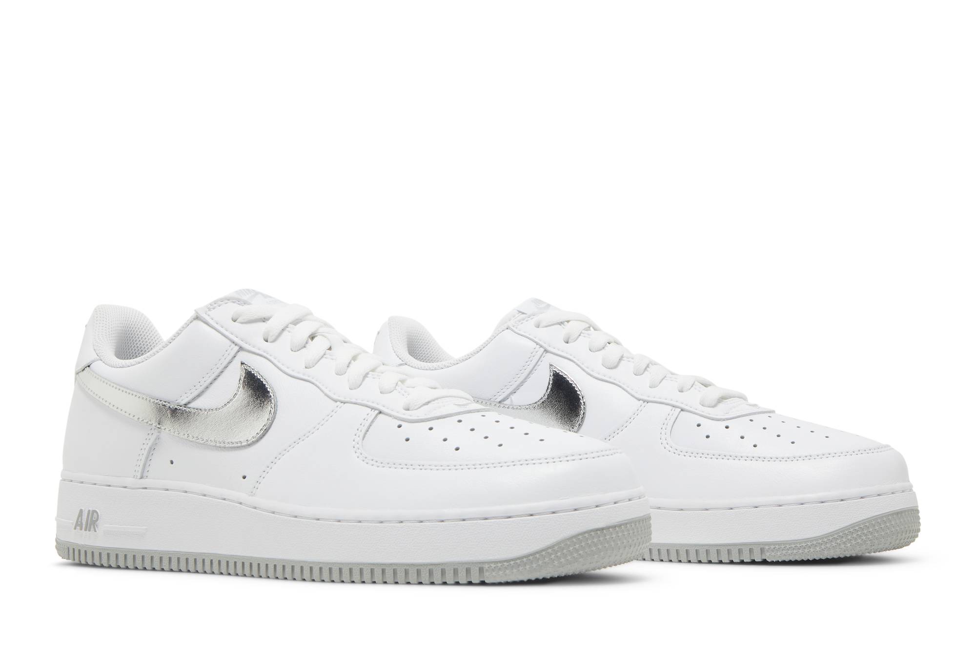 Nike Air Force 1 Low Silver Swoosh DZ6755-100 Moroen - Image 8