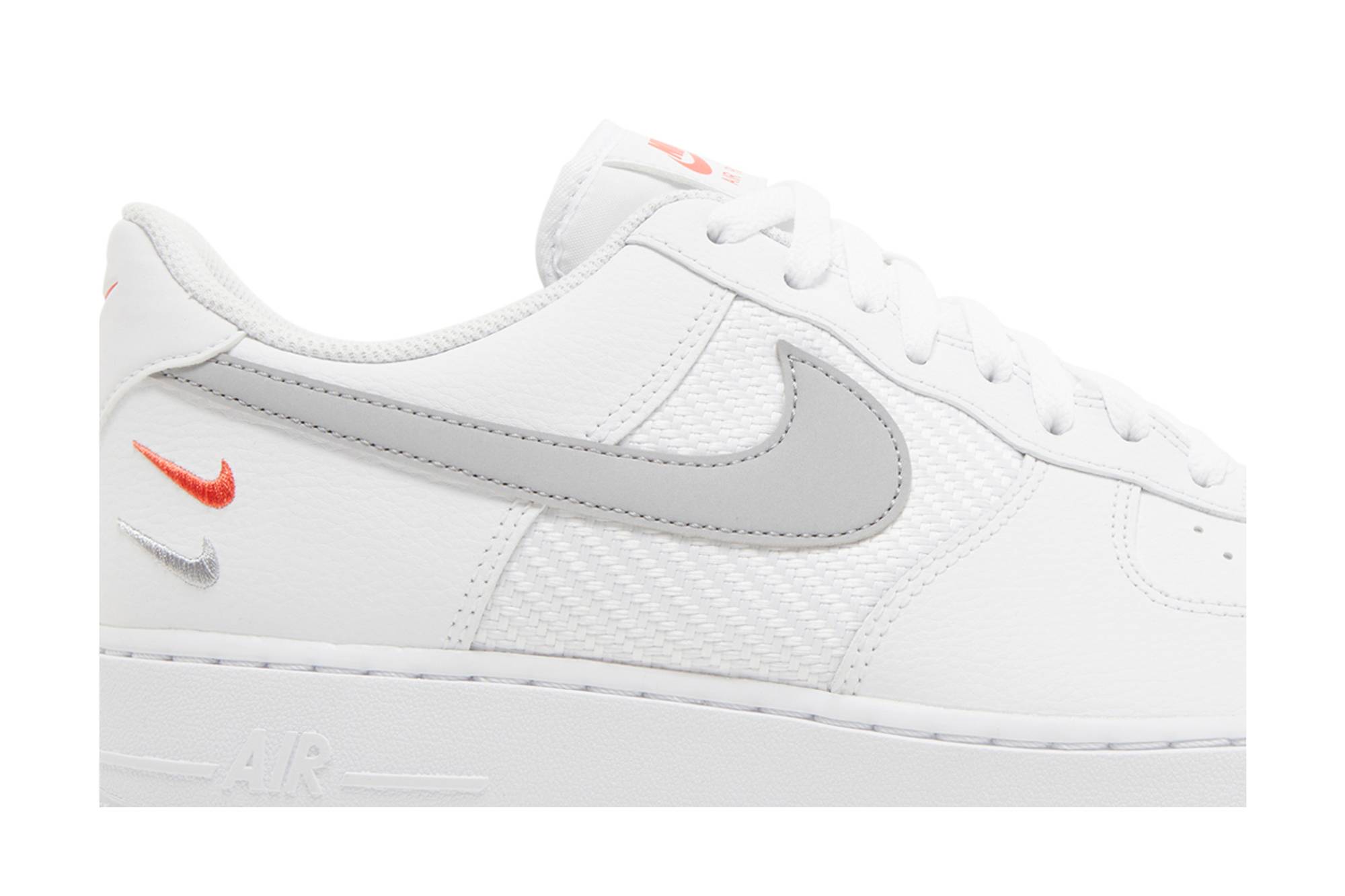 Nike Air Force 1 Low 'Triple Swoosh White' FD0666-100 - Image 2