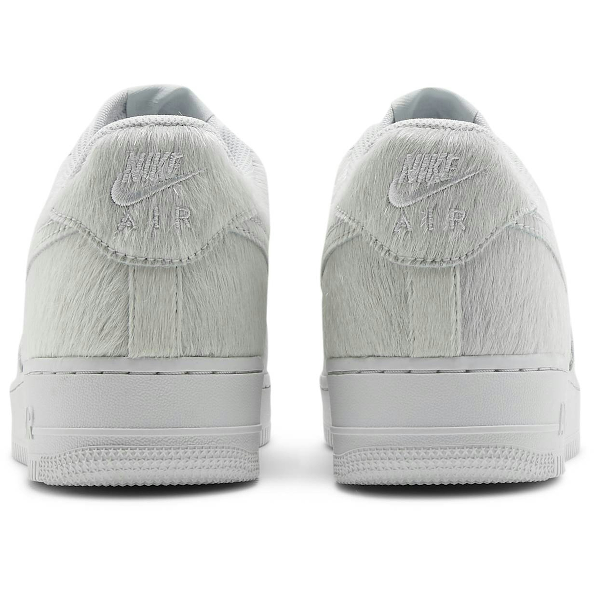 Nike Air Force 1 Low 'White Pony Hair Heel' DM9088-001 - Image 6