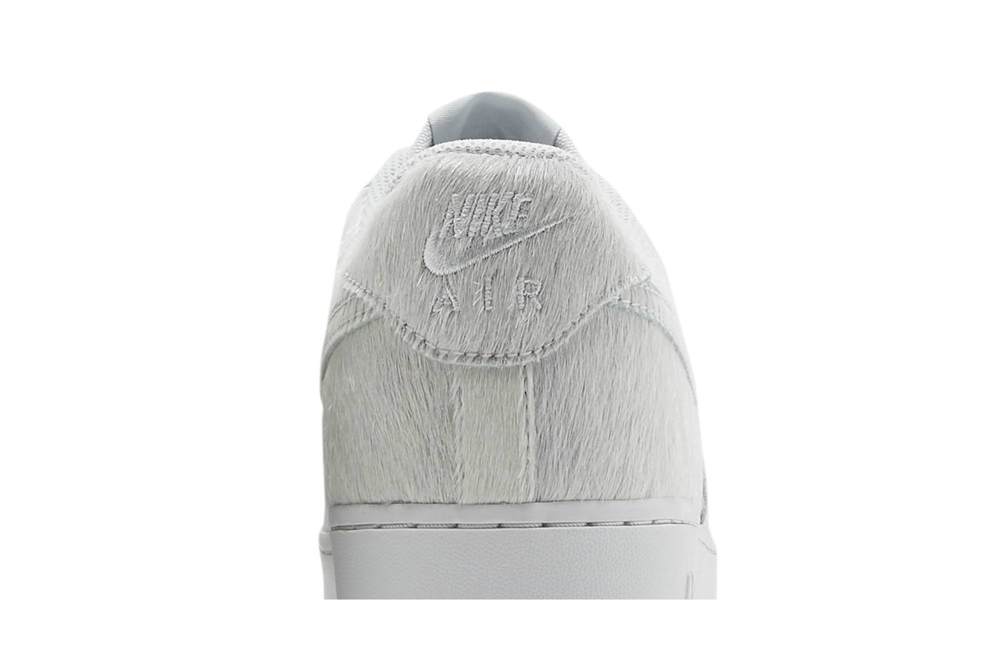 Nike Air Force 1 Low 'White Pony Hair Heel' DM9088-001 - Image 14