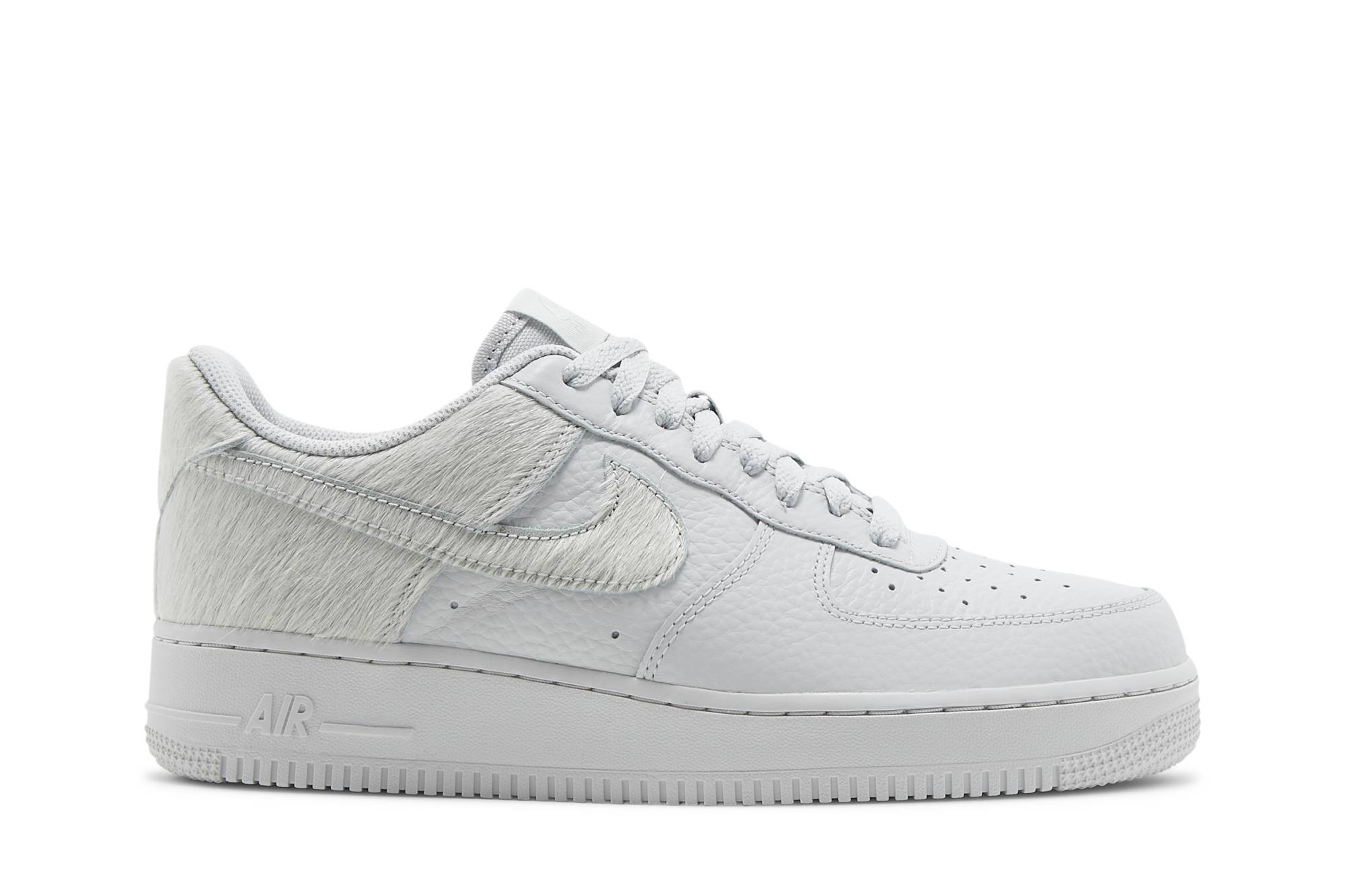 Nike Air Force 1 Low 'White Pony Hair Heel' DM9088-001 Simpleartly Store