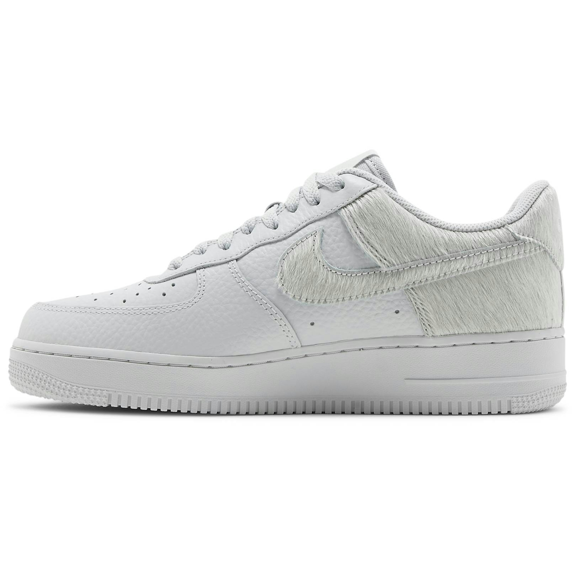 Nike Air Force 1 Low 'White Pony Hair Heel' DM9088-001 - Image 3