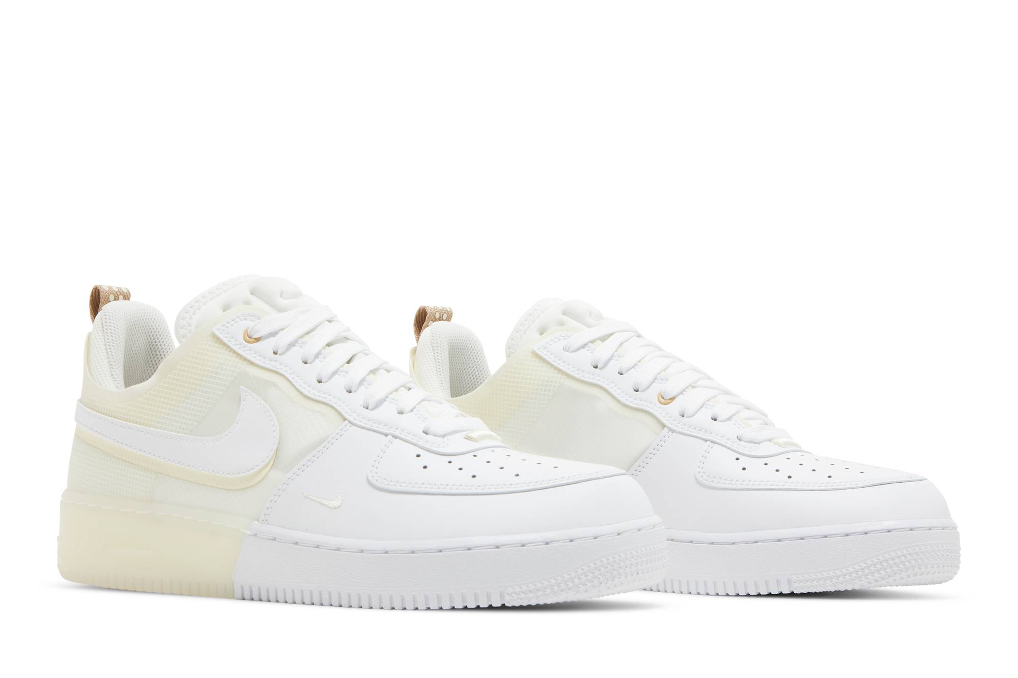 Nike Air Force 1 React Coconut Milk DH7615-100 Moroen - Image 8