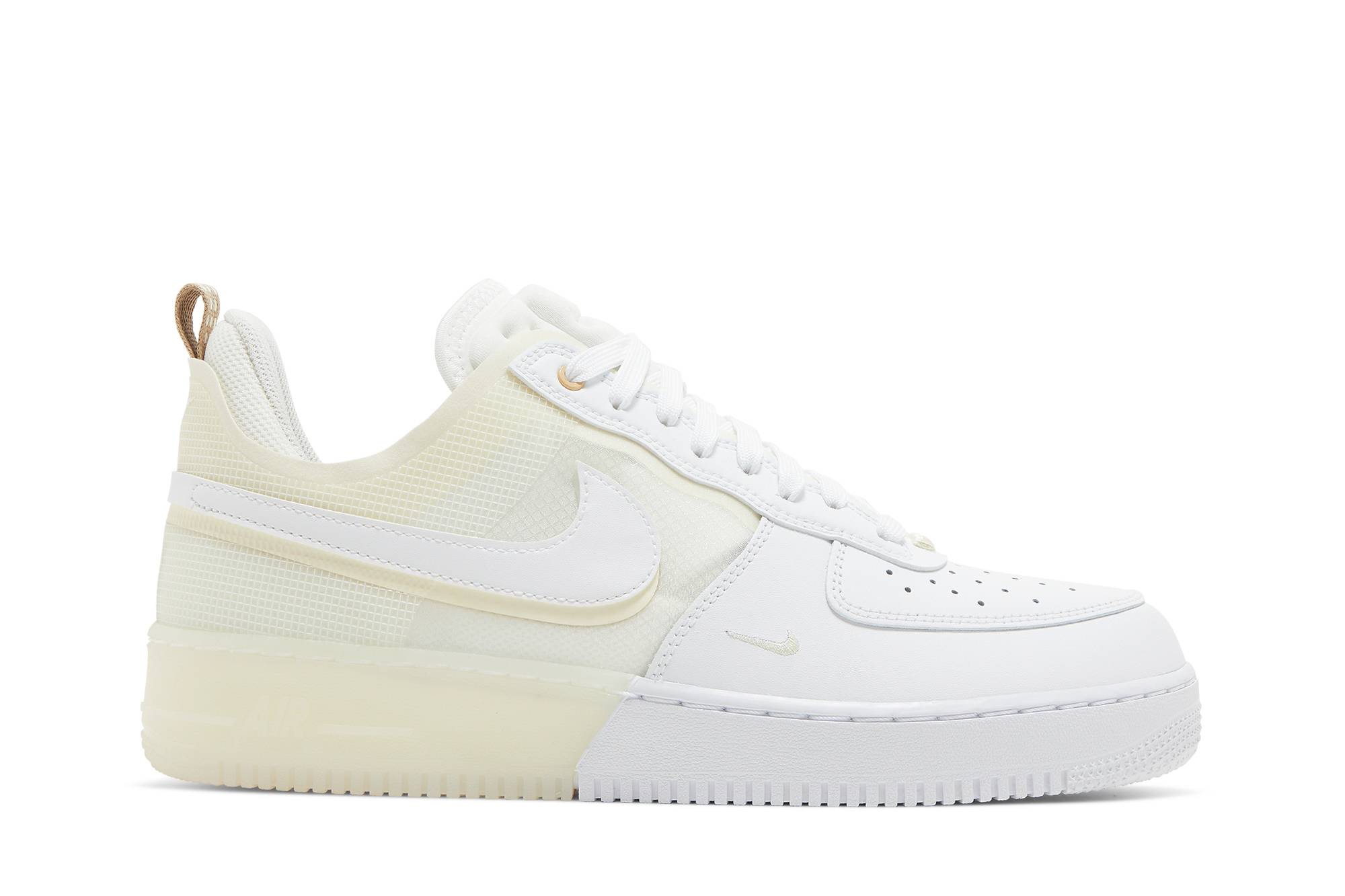 Nike Air Force 1 React Coconut Milk DH7615-100 Moroen