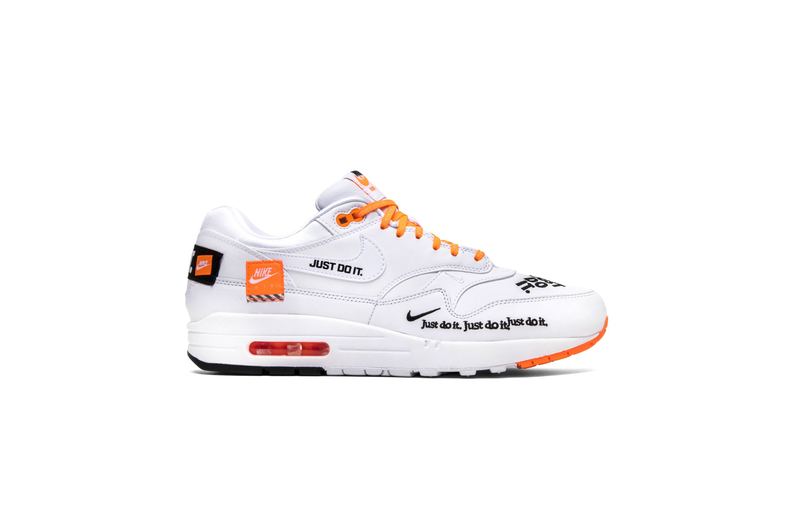 Nike Air Max 1 Just Do It Pack White AO1021-100 Moroen