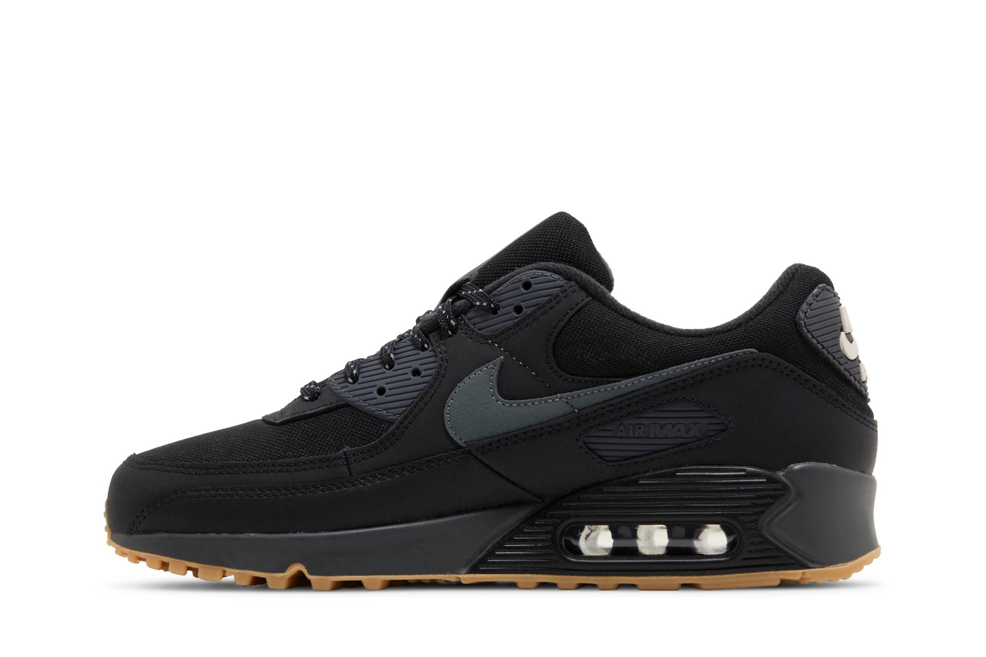 Nike Air Max 90 Black Smoke Grey Gum FV0387-001 Moroen - Image 3