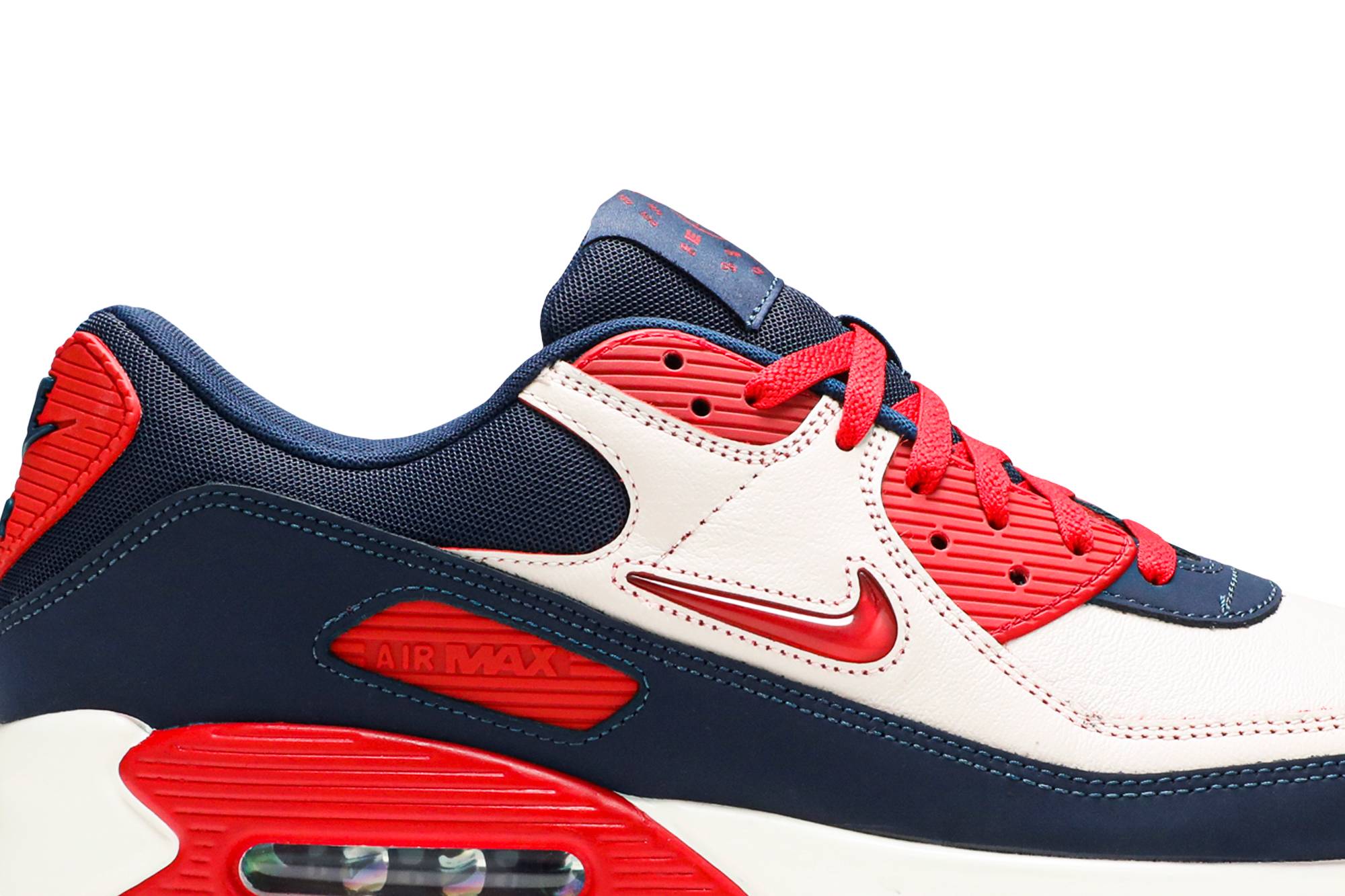 Nike Air Max 90 Home & Away - University Red CJ0611-101 Moroen - Image 2