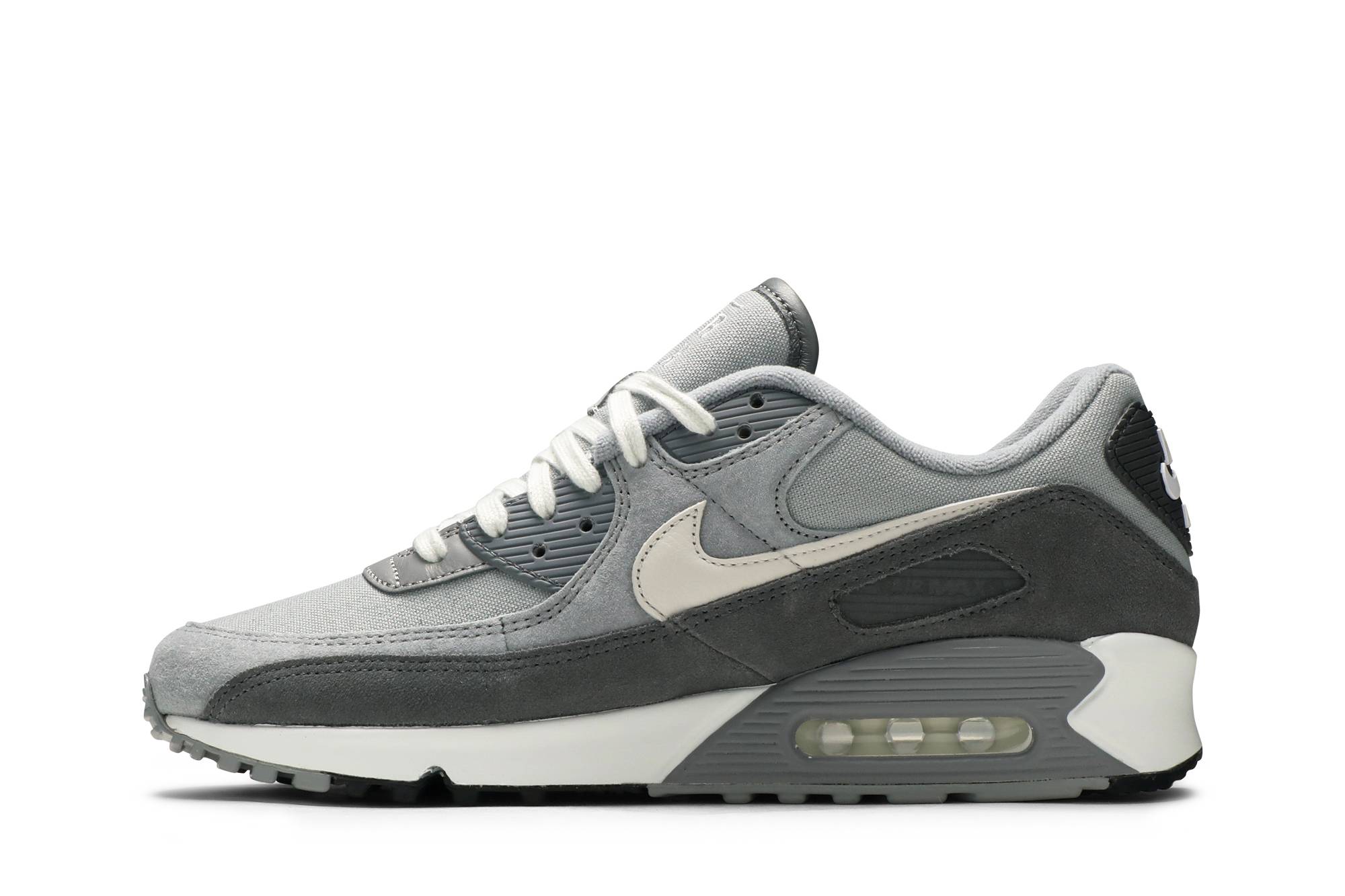 Nike Air Max 90 Premium Light Smoke Grey DA1641-001 Moroen - Image 3