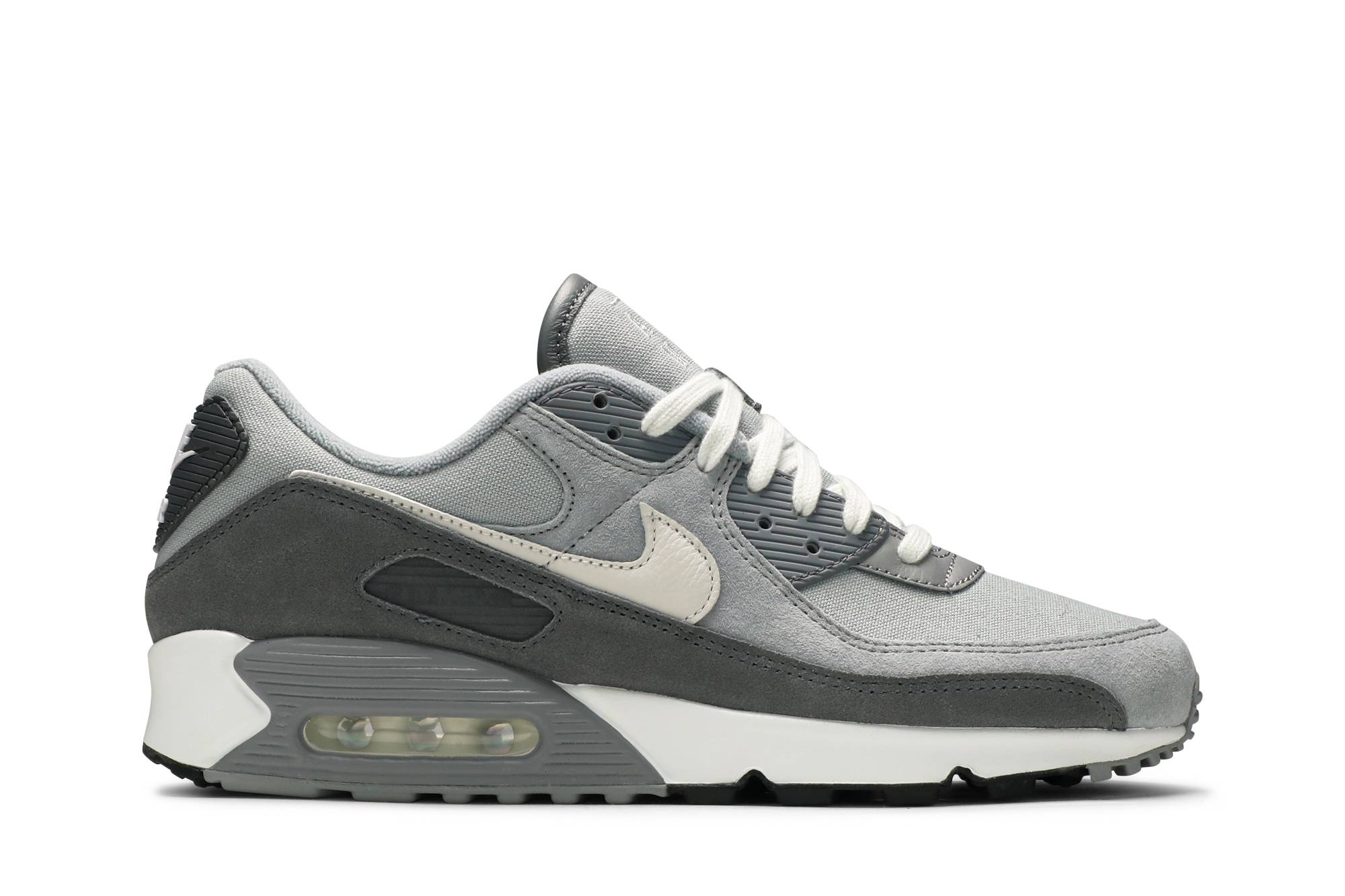 Nike Air Max 90 Premium Light Smoke Grey DA1641-001 Simpleartly Store
