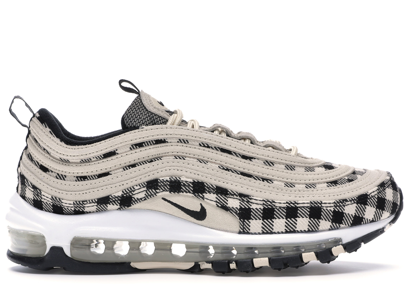 Nike Air Max 97 Plaid Light Cream 312834-201 Simpleartly Store