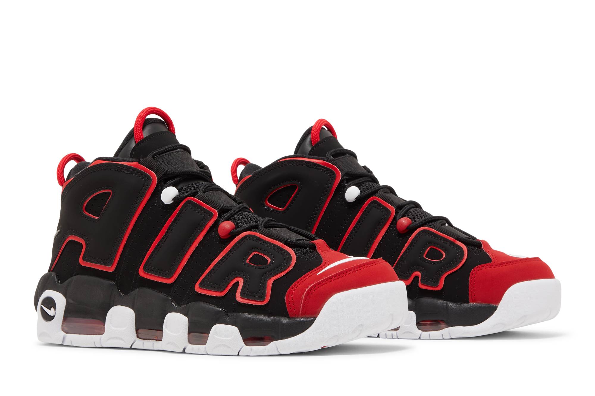 Nike Air More Uptempo 96 Red Toe FD0274-001 Moroen - Image 8