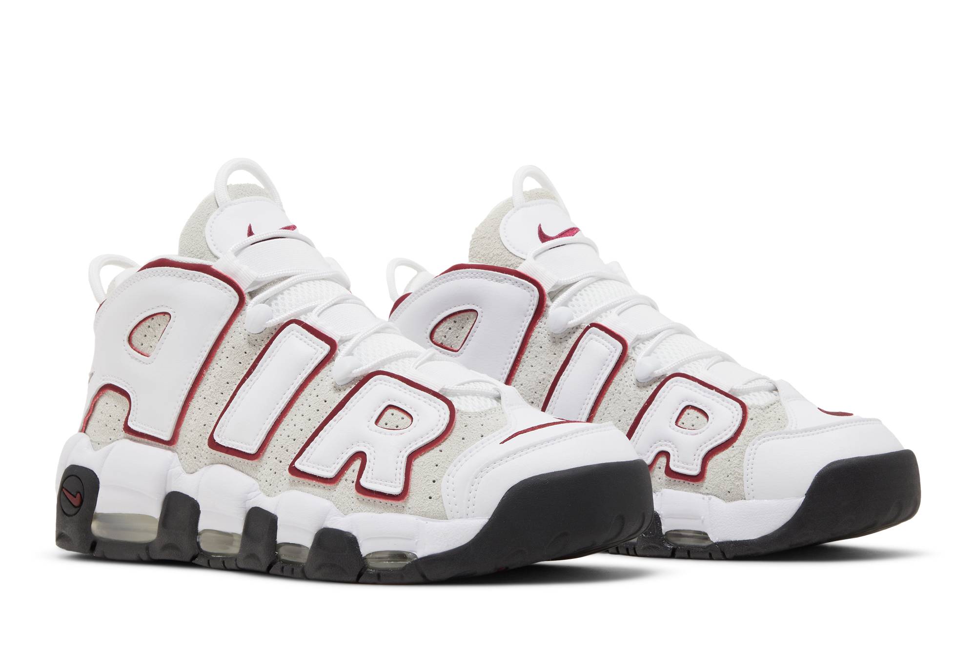 Nike Air More Uptempo '96 'White Team Red' FB1380-100 - Imagem 8