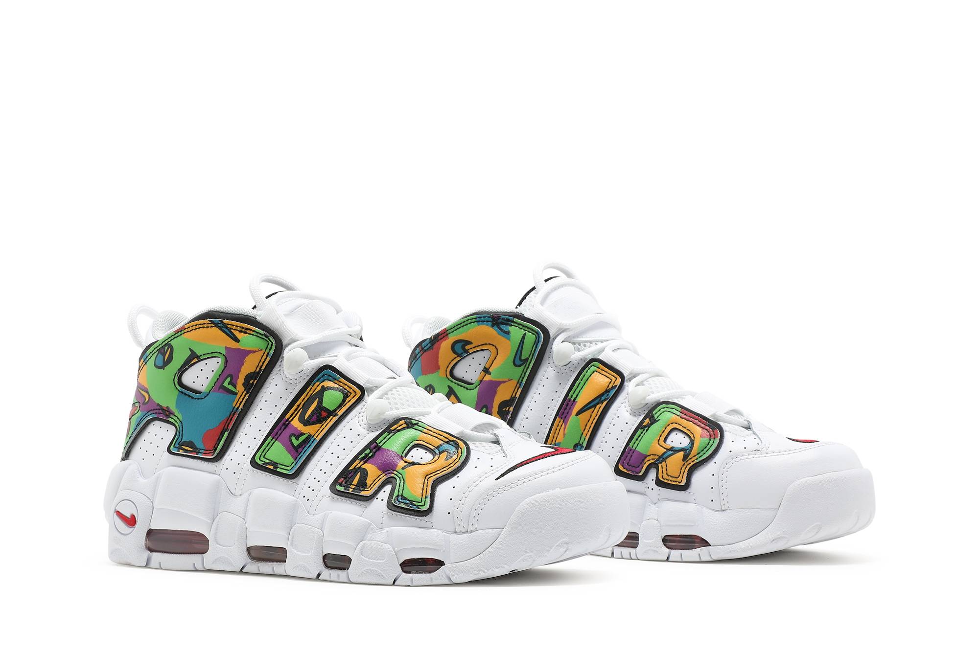Nike Air More Uptempo 'Peace, Love, Basketball' DM8150-100 - Image 8