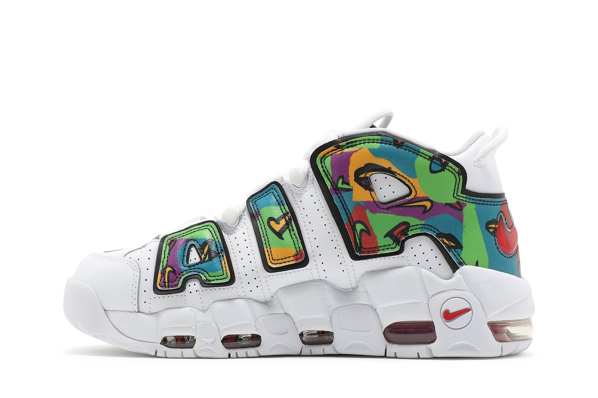 Nike Air More Uptempo 'Peace, Love, Basketball' DM8150-100 - Image 3