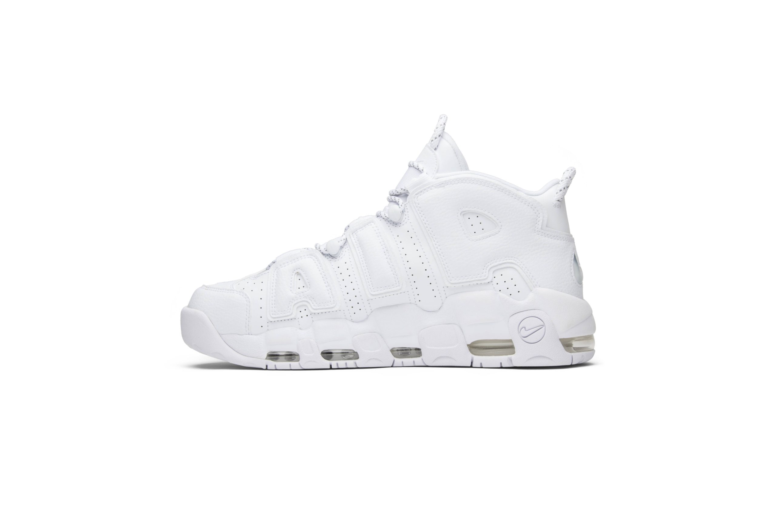 Nike Air More Uptempo Triple White 921948-100 Moroen - Image 3