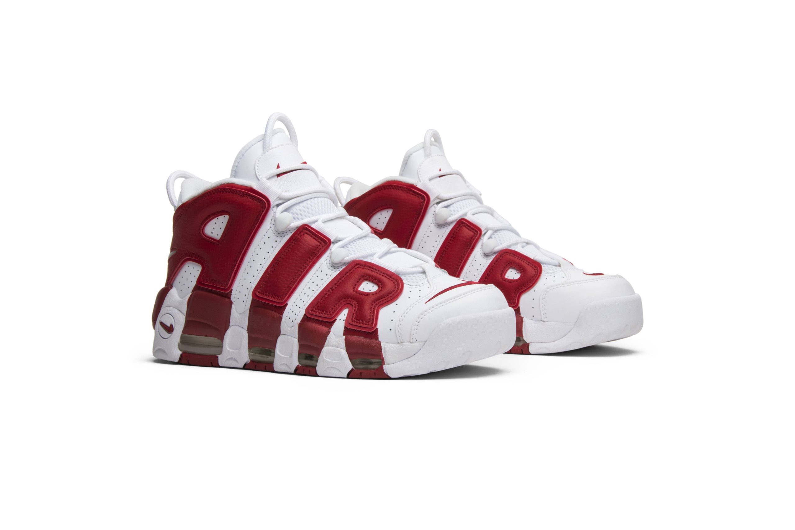Nike Air More Uptempo Varsity Red 414962-100 Moroen - Image 8