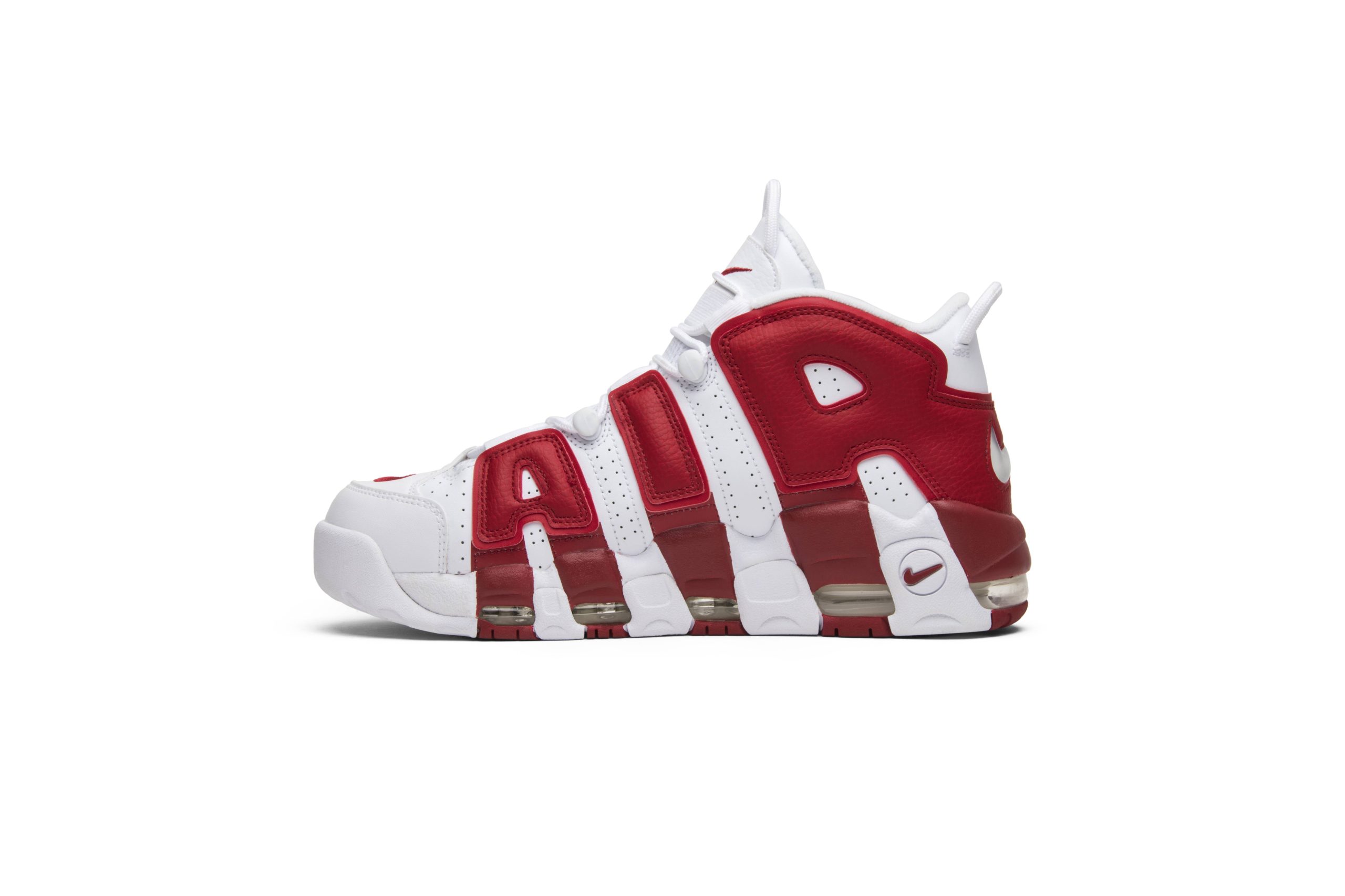 Nike Air More Uptempo Varsity Red 414962-100 Moroen - Image 3