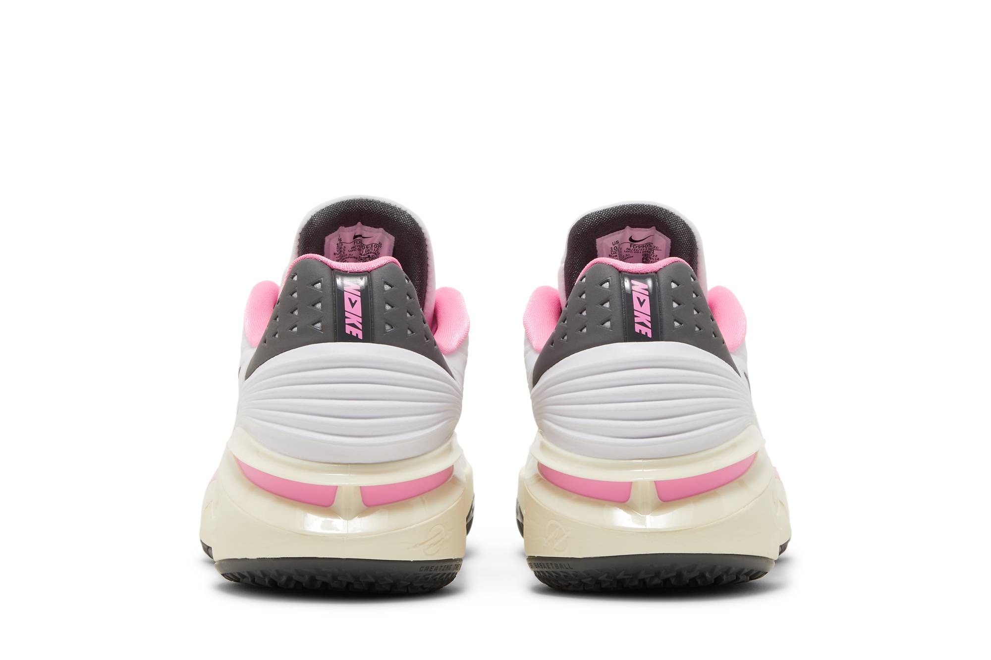 Nike Air Zoom GT Cut 2 'White Grey Pink' FD9905-101 - Image 6