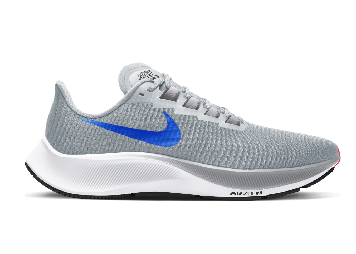 Nike Air Zoom Pegasus 37 Pure Platinum Racer Blue BQ9646-006 Simpleartly Store
