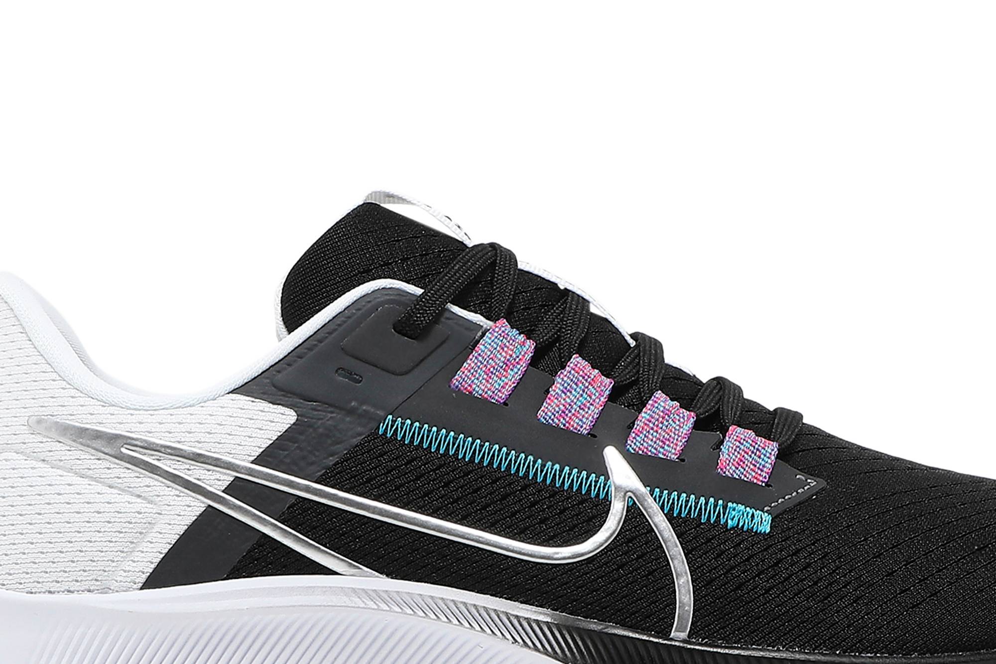 Nike Air Zoom Pegasus 38 Black Metallic Silver CW7356-003 Moroen - Image 2