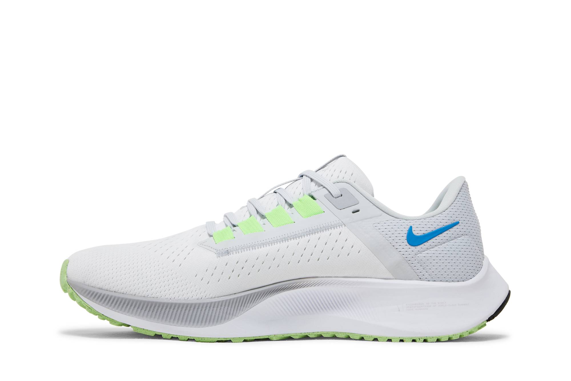 Nike Air Zoom Pegasus 38 White Imperial Blue CW7356-103 Moroen - Image 3