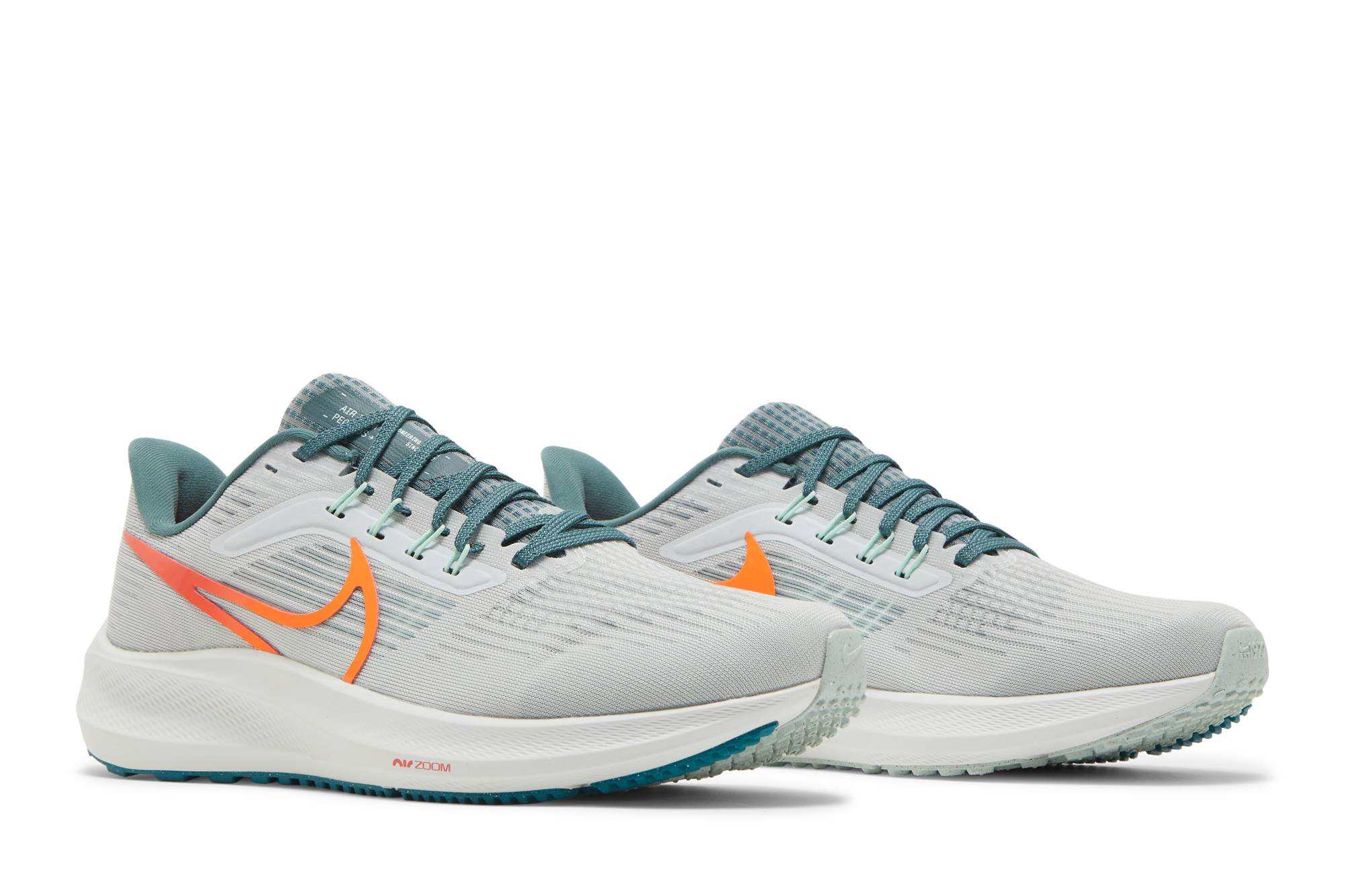 Nike Air Zoom Pegasus 39 'Pure Platinum Total Orange' DH4071-003 - Image 8