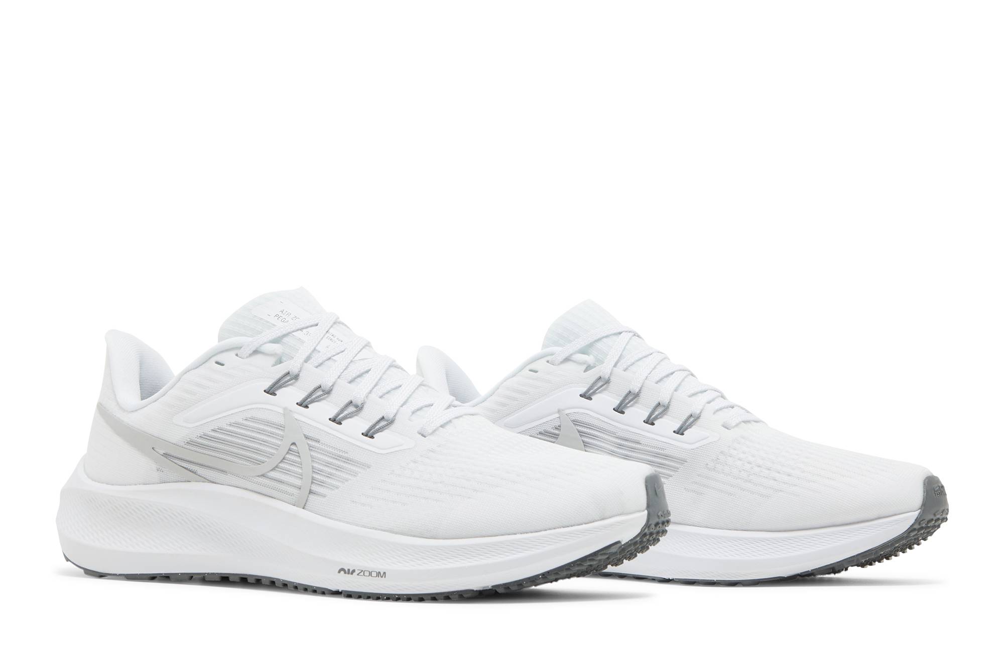 Nike Air Zoom Pegasus 39 'White Grey Fog' DH4071-100 - Image 8
