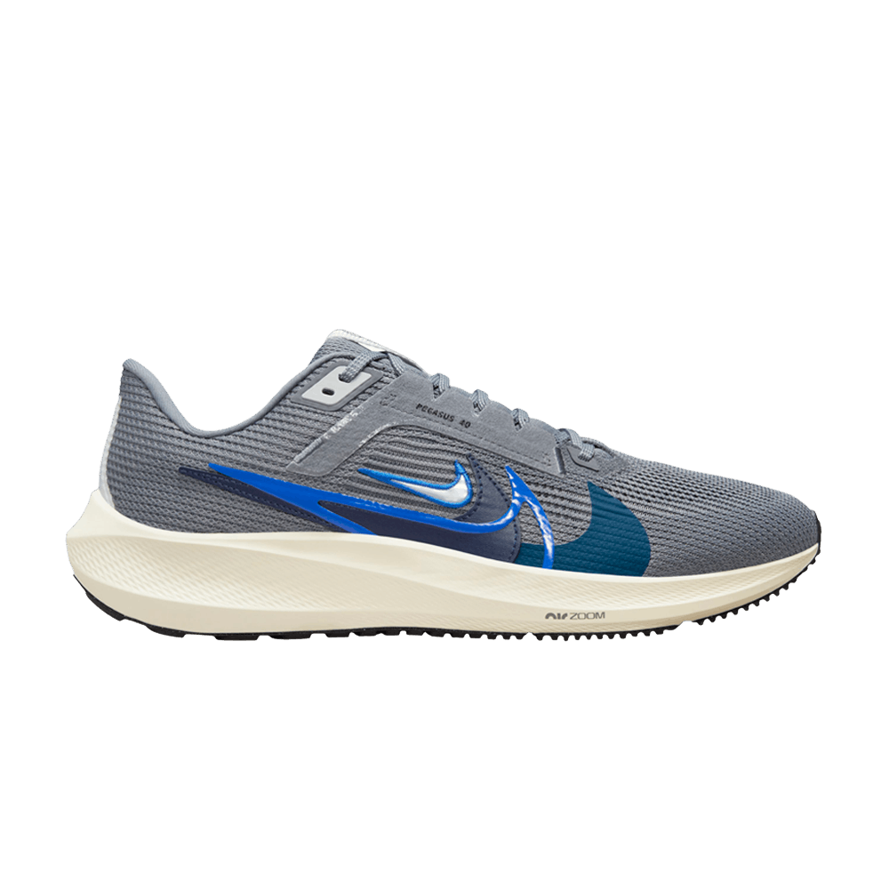 Nike Air Zoom Pegasus 40 Premium Quadruple Swoosh - Smoke Grey Racer Blue FB7179-002 Simpleartly Store