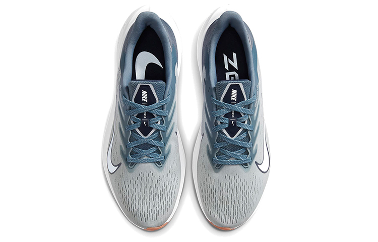 Nike Air Zoom Winflo 7 Blue Gray White CJ0291-008 Moroen - Image 4