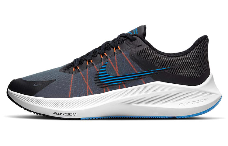 Nike Air Zoom Winflo 8 'Black Gray Blue' CW3419-007 Simpleartly Store