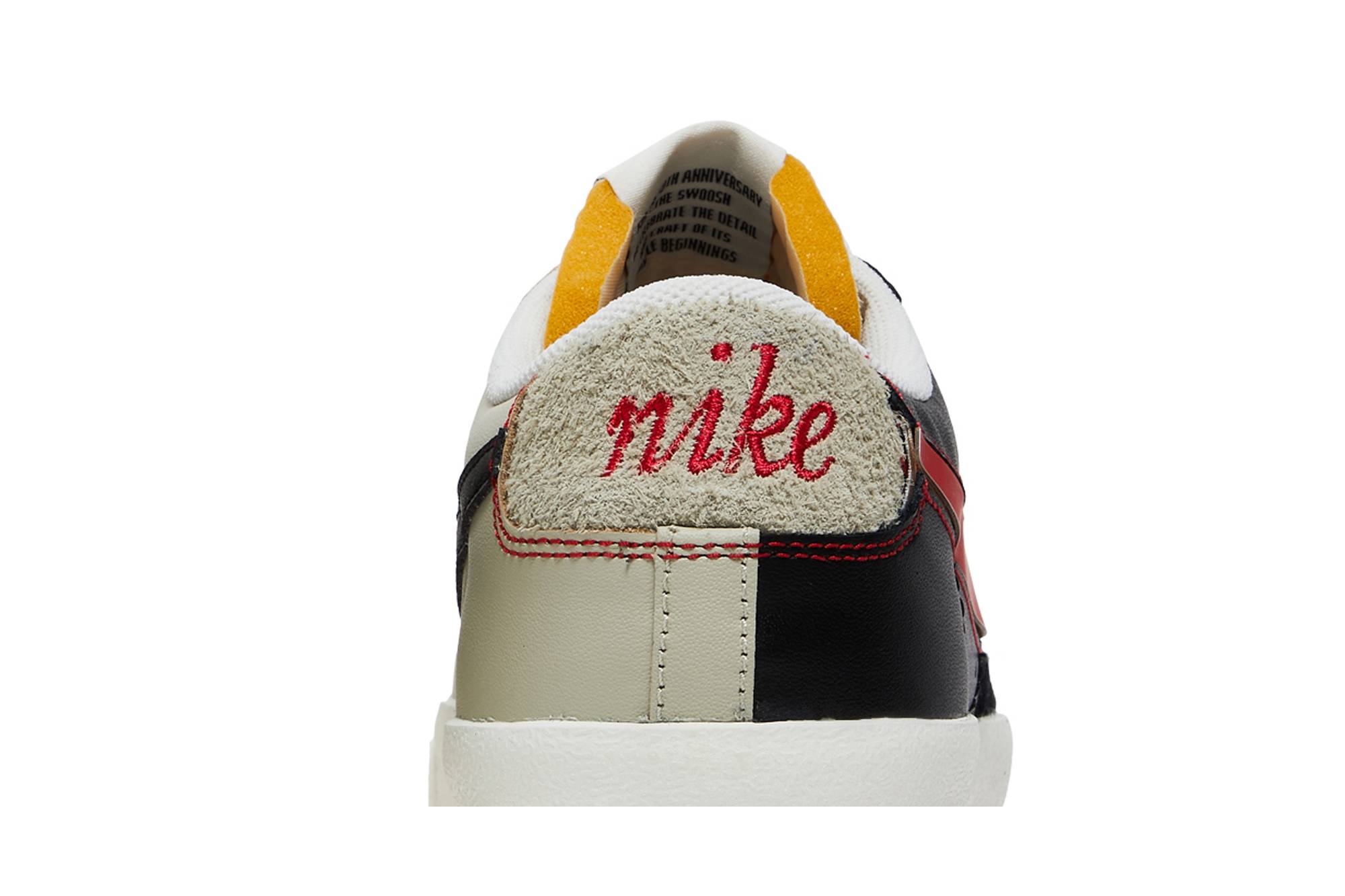 Nike Blazer Low 77 Premium Removable Swoosh - Black DH4370-001 Coiloa - الصورة 7