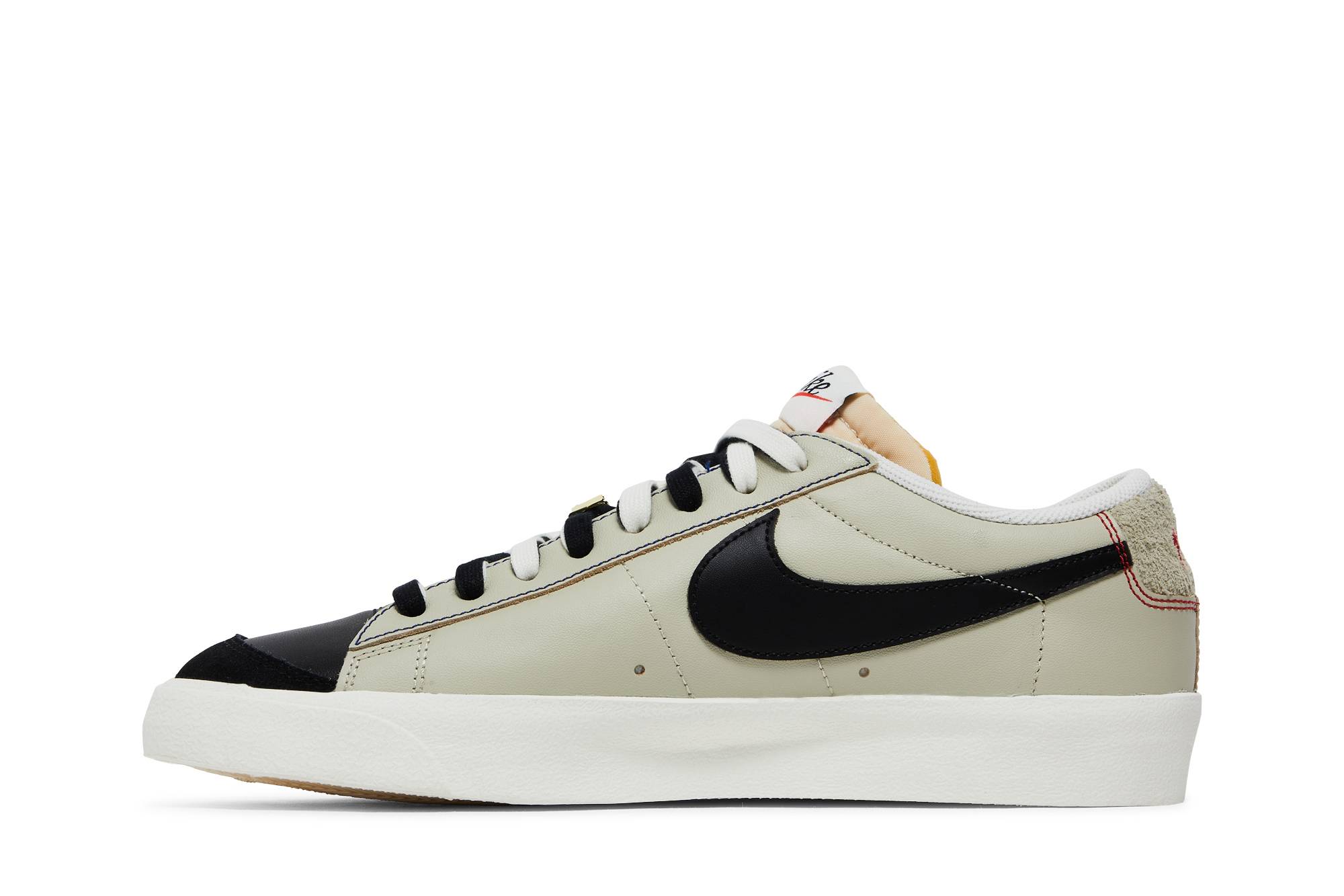 Nike Blazer Low 77 Premium Removable Swoosh - Black DH4370-001 Coiloa - الصورة 3