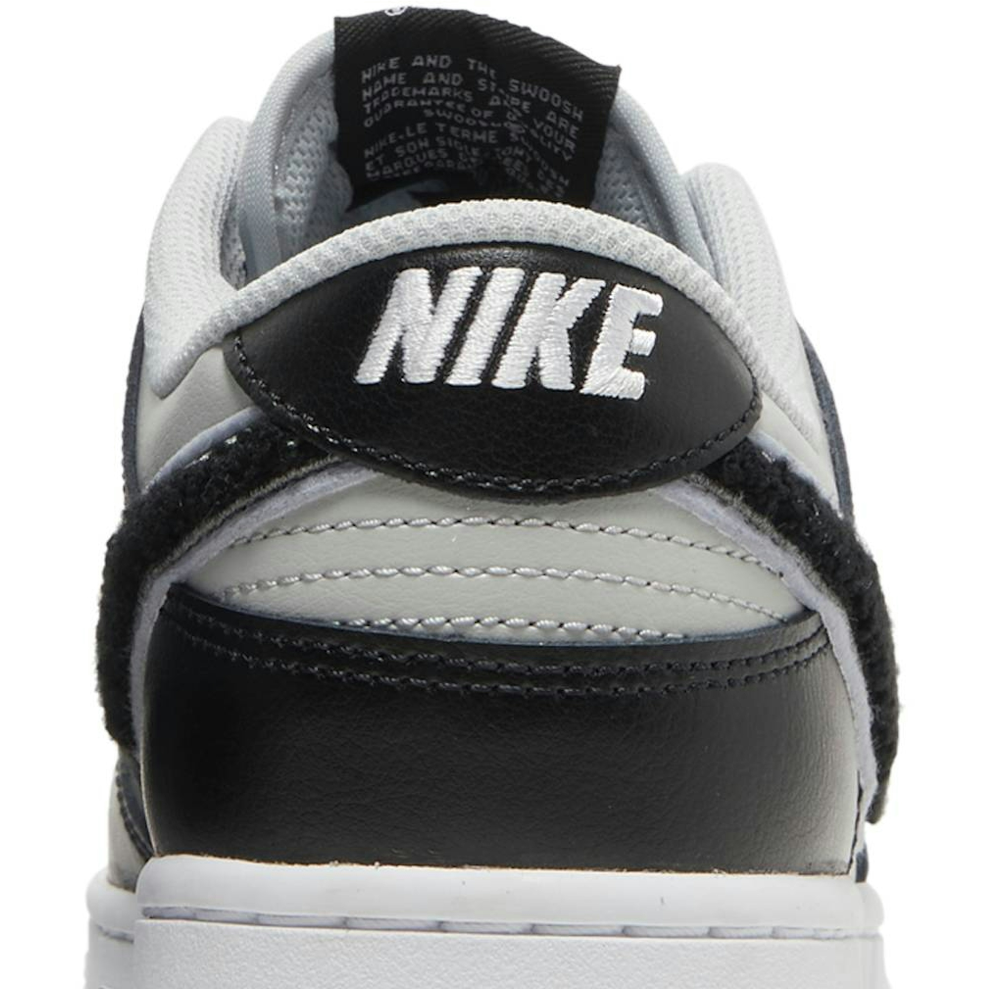 Nike Dunk Low Chenille Swoosh DQ7683-001 Moroen - Image 7