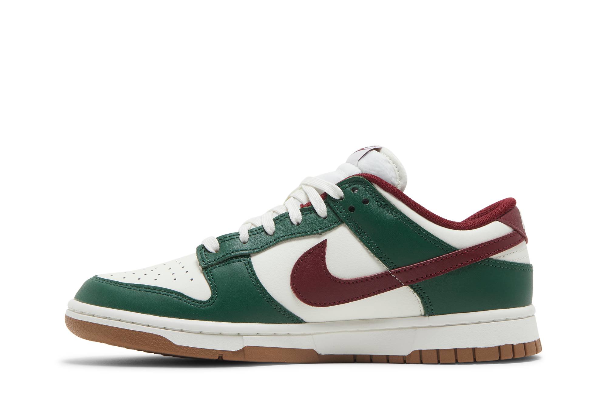 Nike Dunk Low Gorge Green Team Red FB7160-161 Moroen - Image 3