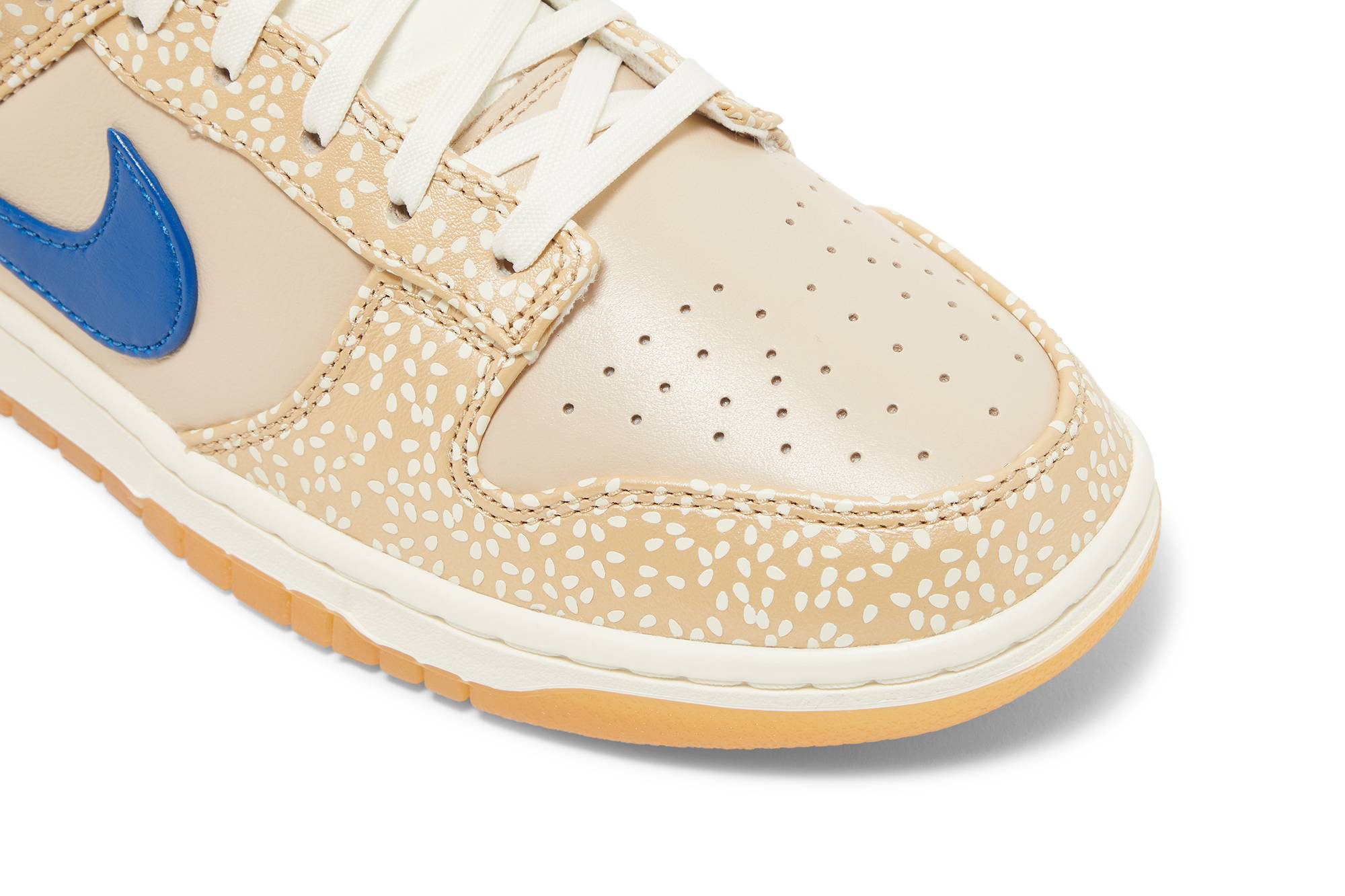 Nike Dunk Low PRM Sesame/Blue Swoosh DZ4853-200 Moroen - Image 9